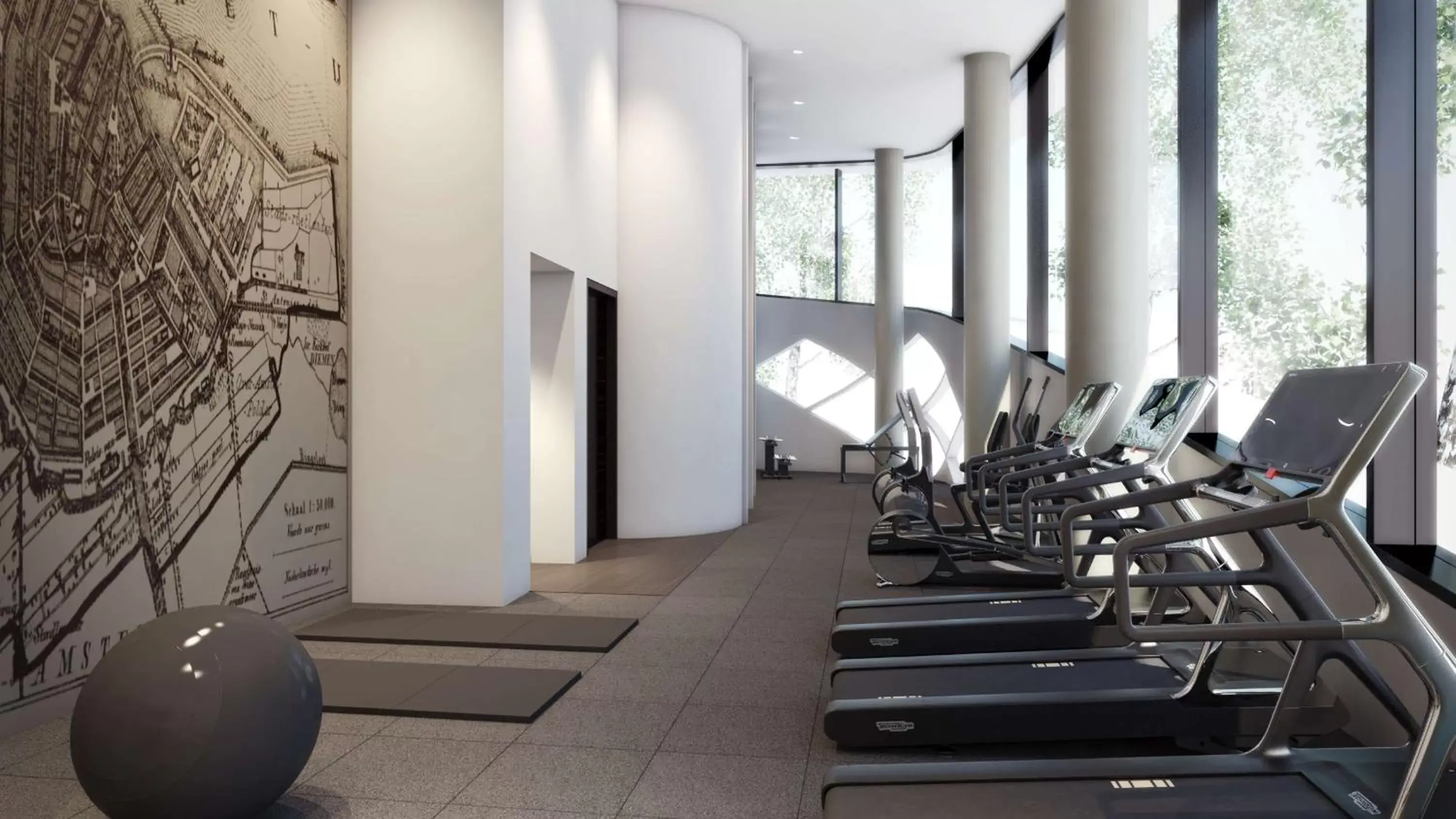 Fitness centre/facilities, Fitness Center/Facilities in Hilton Amsterdam Airport Schiphol