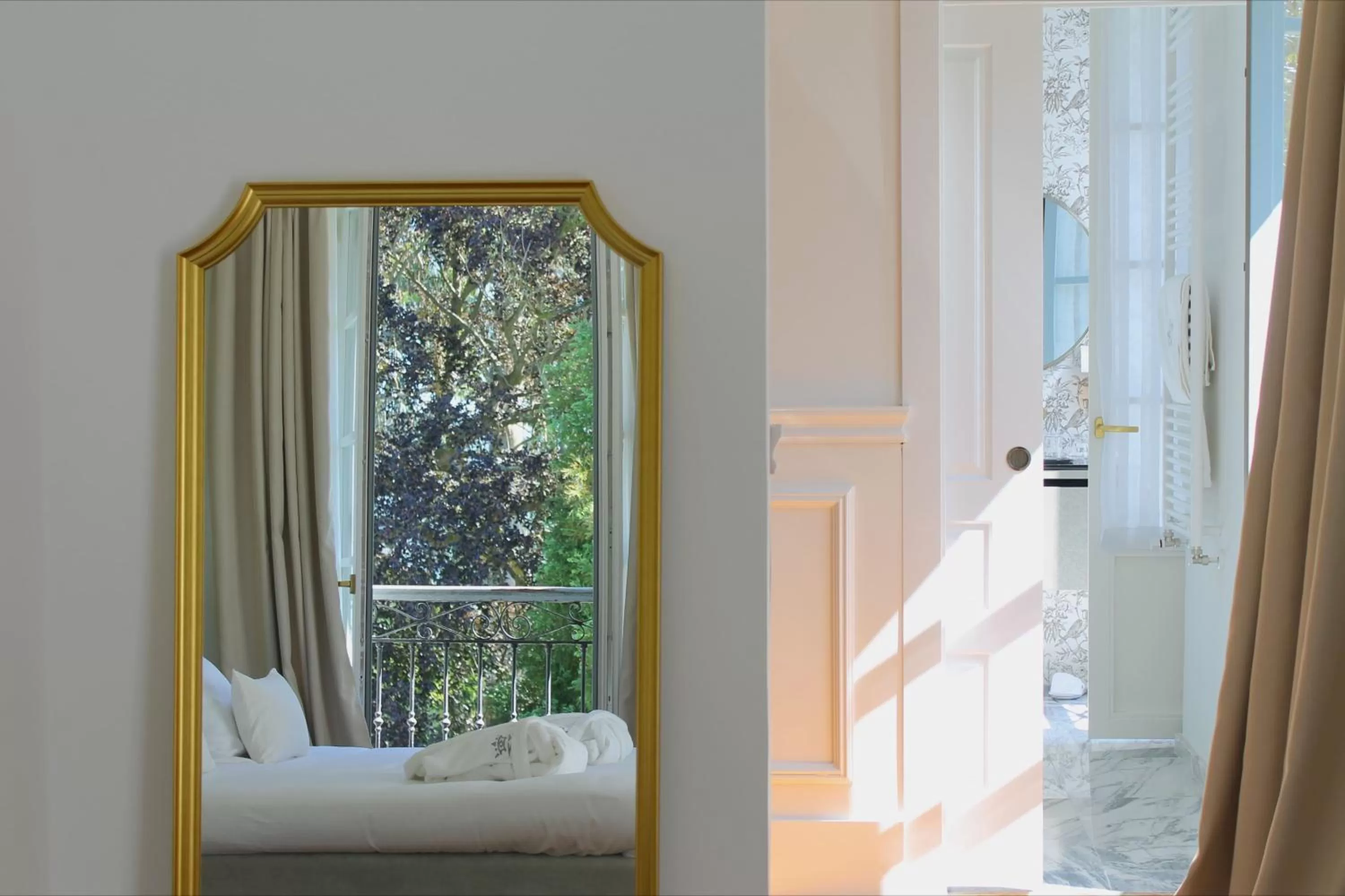 Garden view in HOTEL BOUTIQUE VILLA DEL MARQUÉS