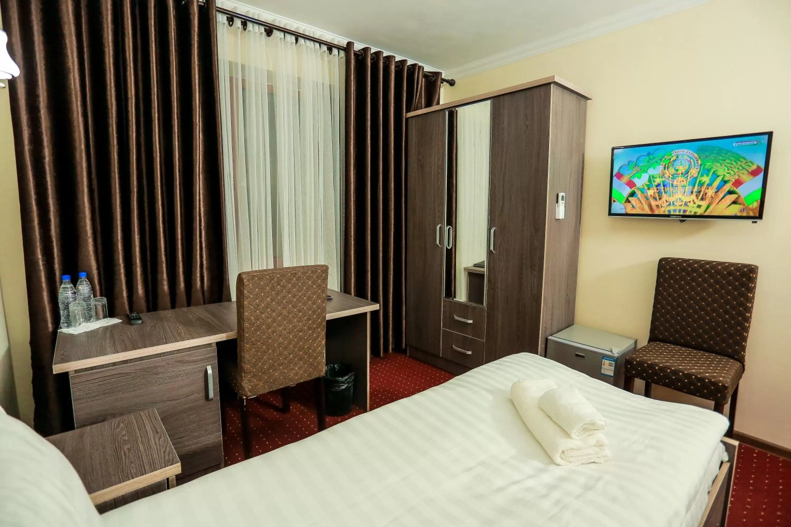 TV and multimedia, Bed in Sugdiyon Hotel