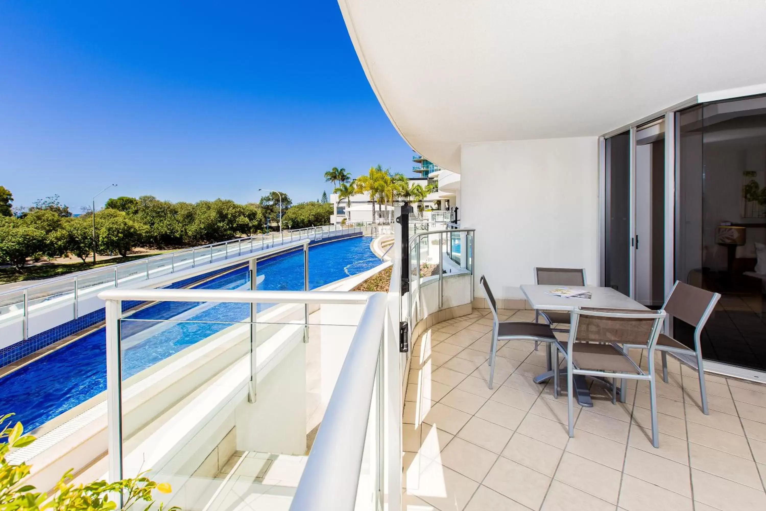Patio, Pool View in The Sebel Maroochydore