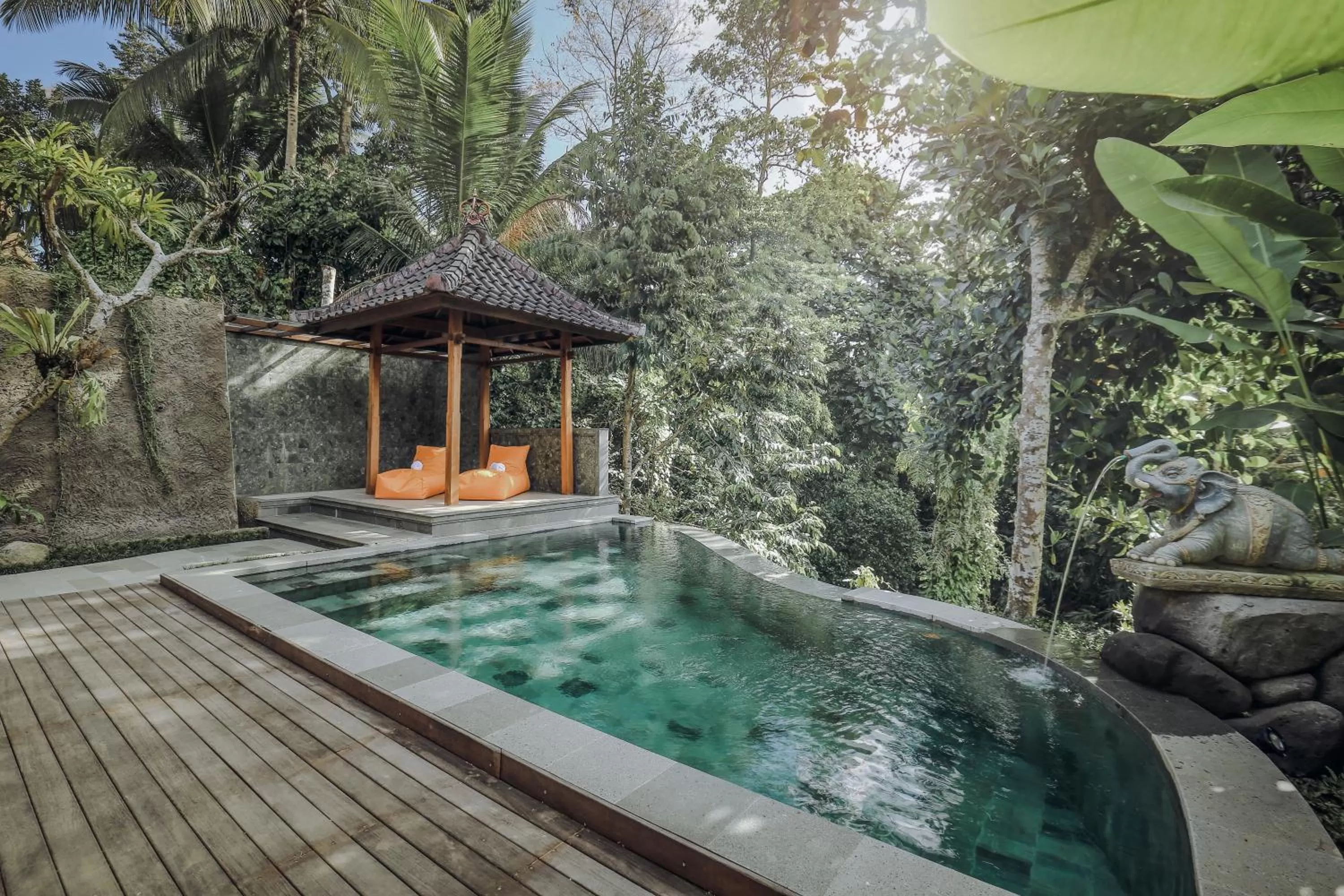 Swimming pool in Portobello Villa Ubud