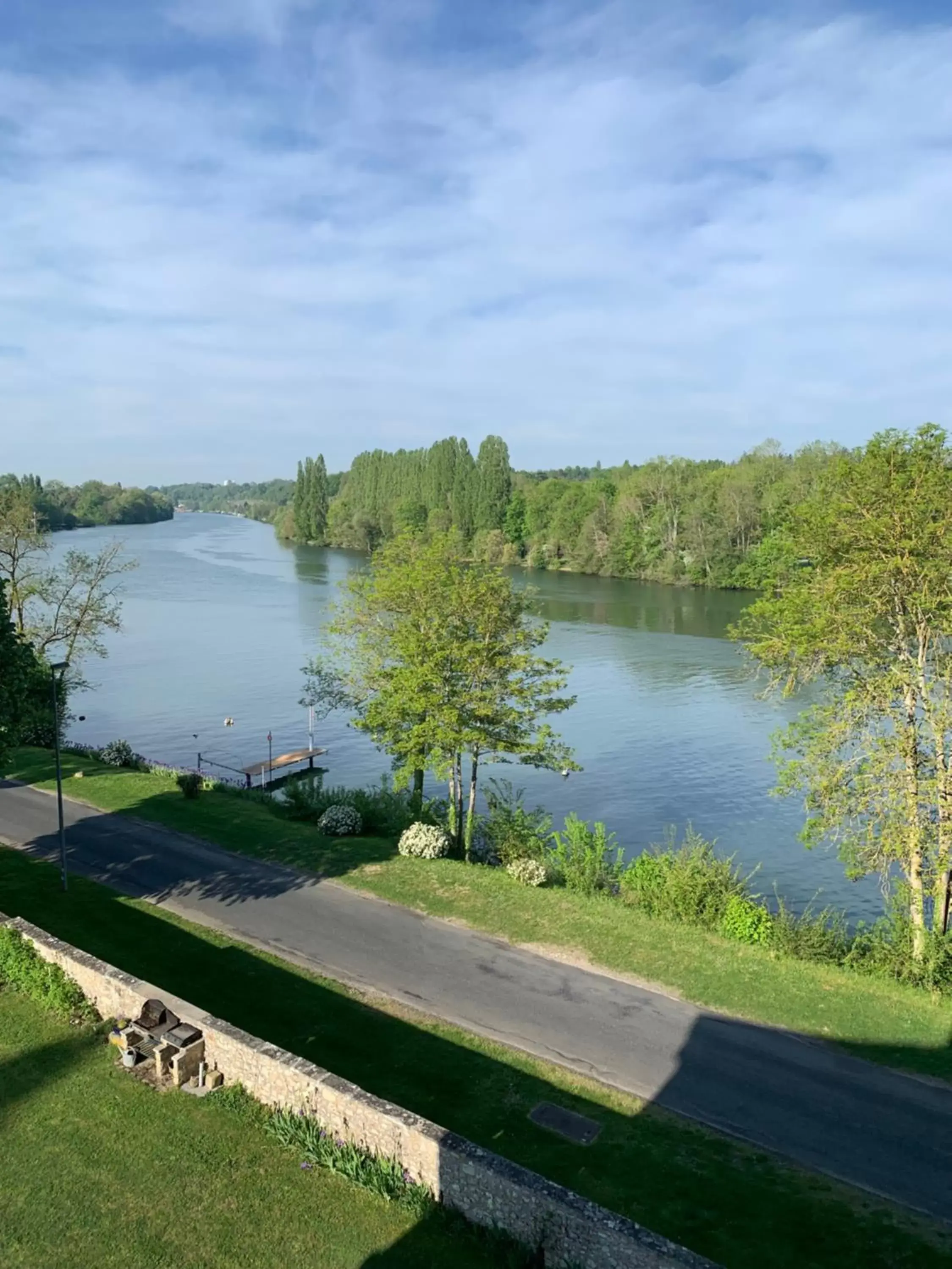 Bird's eye view in La Grande Maison