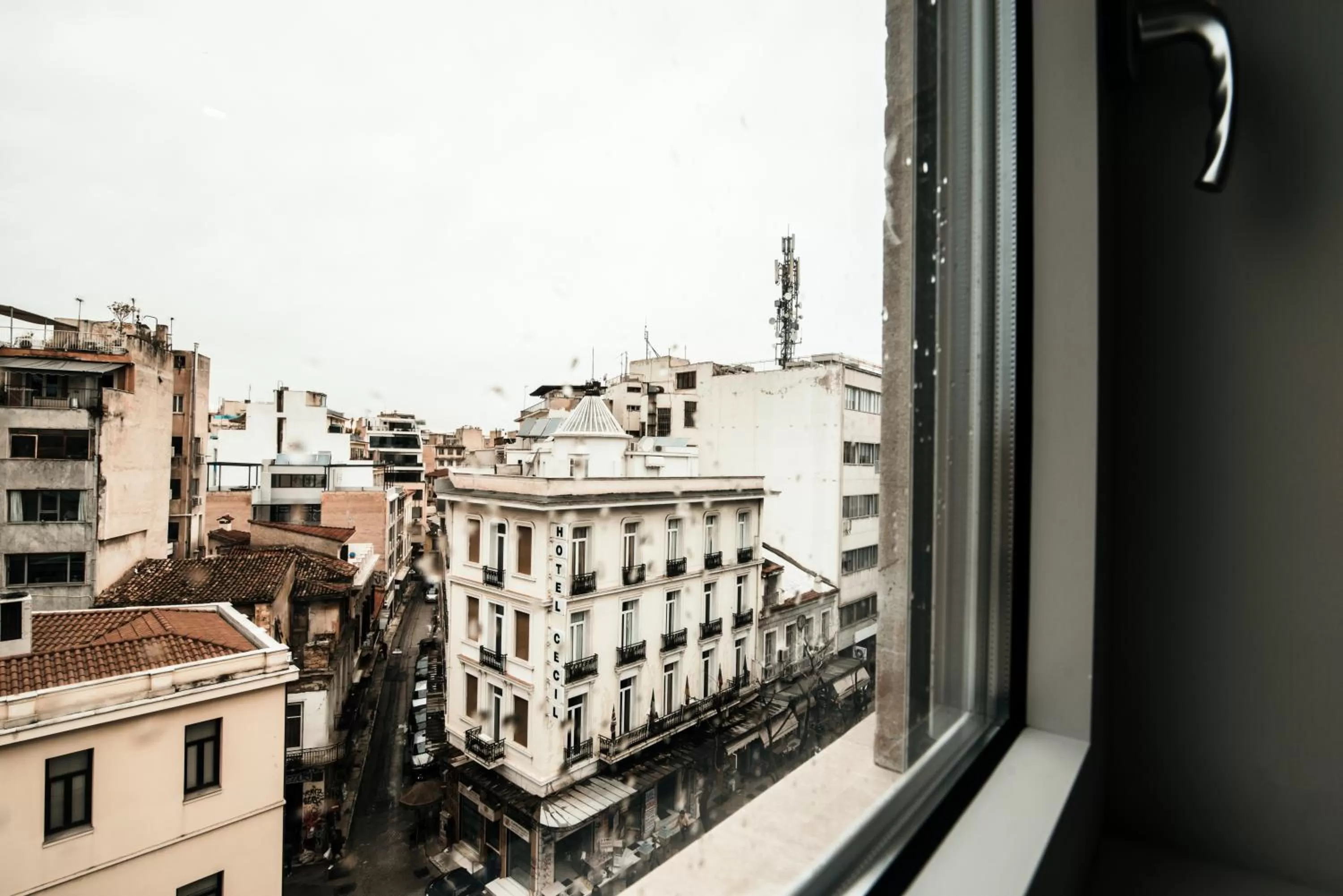 City view in AthinA STREETAPARTMENTS