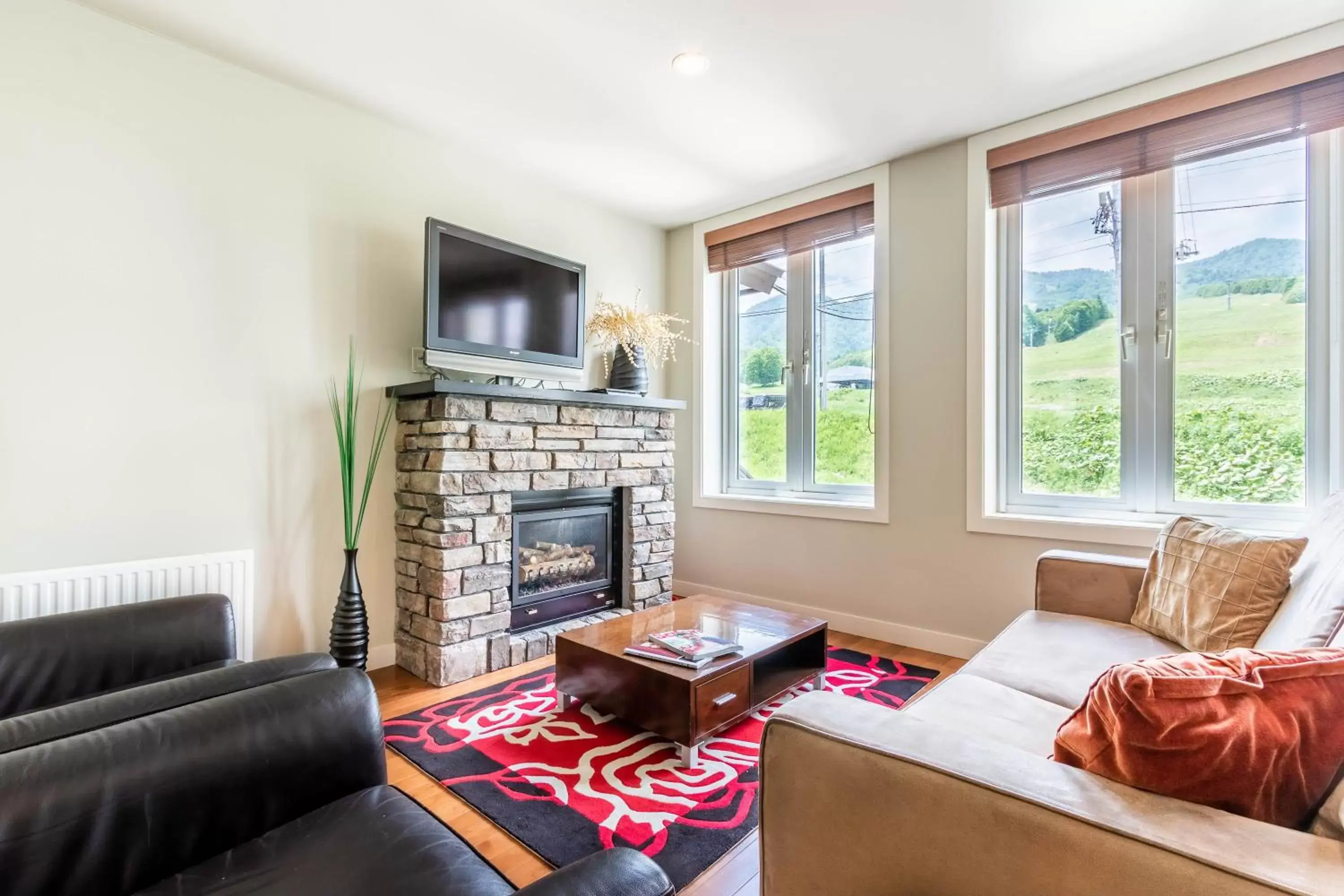 TV and multimedia, Seating Area in Fresh Powder Accommodation