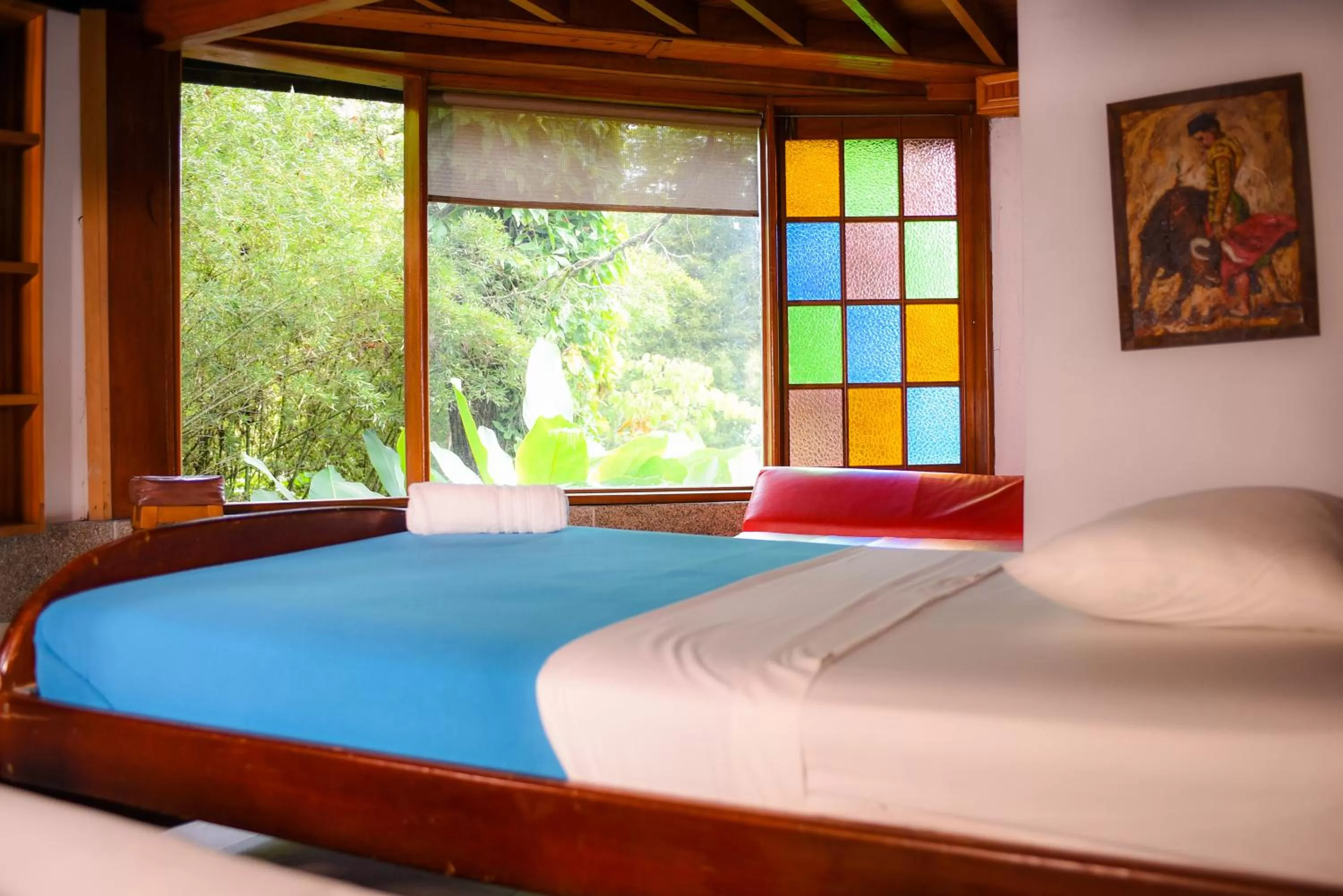 Bed in Hotel Hacienda la Bonita