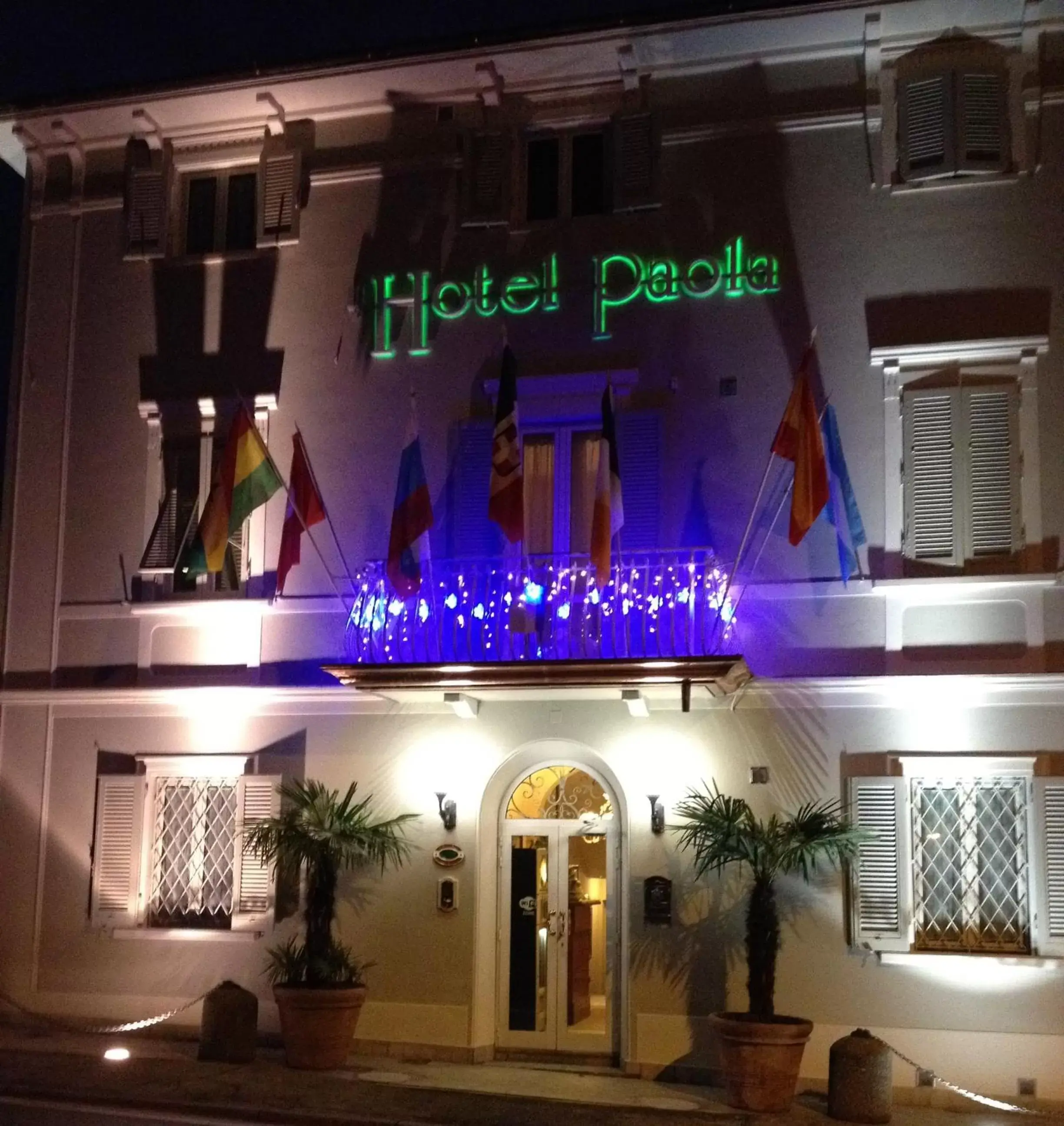 Property building in Hotel Paola