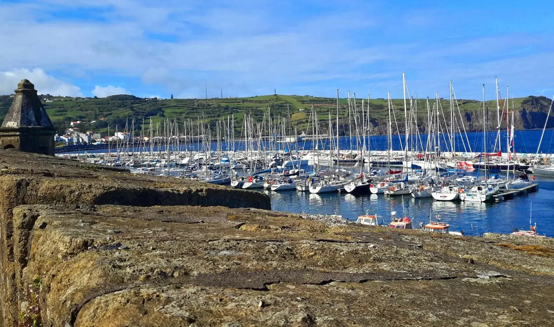 Natural landscape in Pousada Forte da Horta