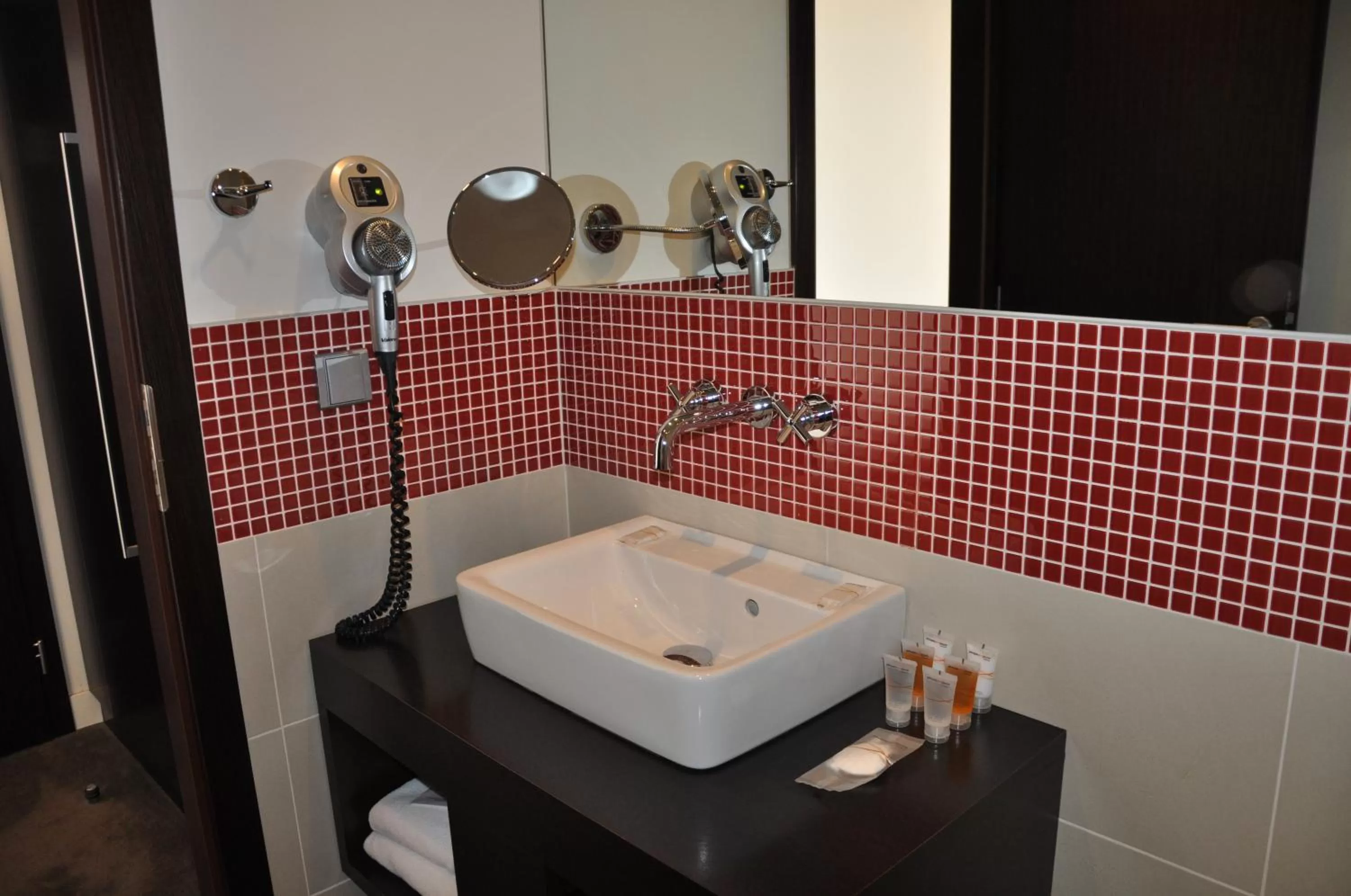 Bathroom in Red & Blue Design Hotel Prague