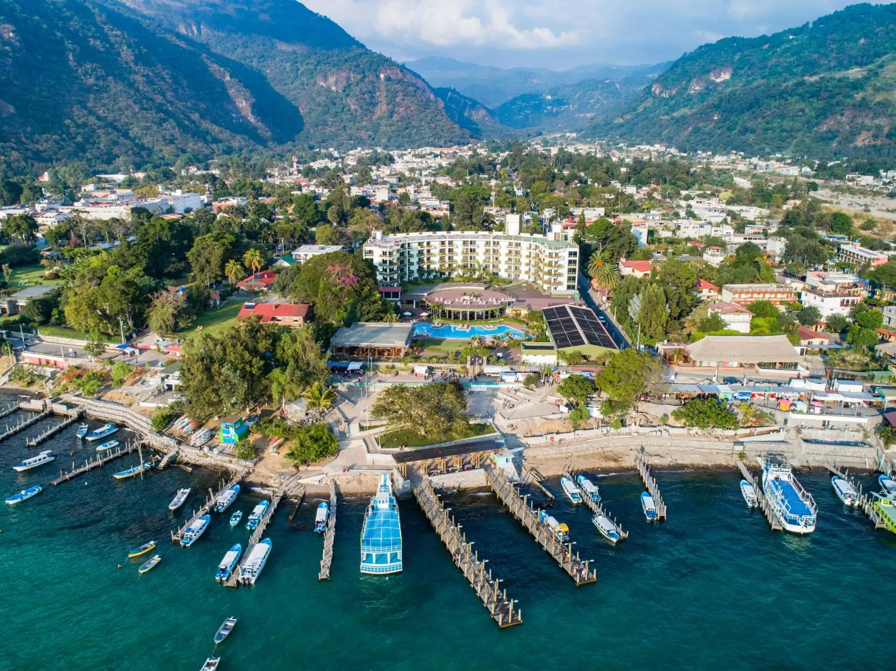 Bird's eye view, Bird's-eye View in Porta Hotel del Lago