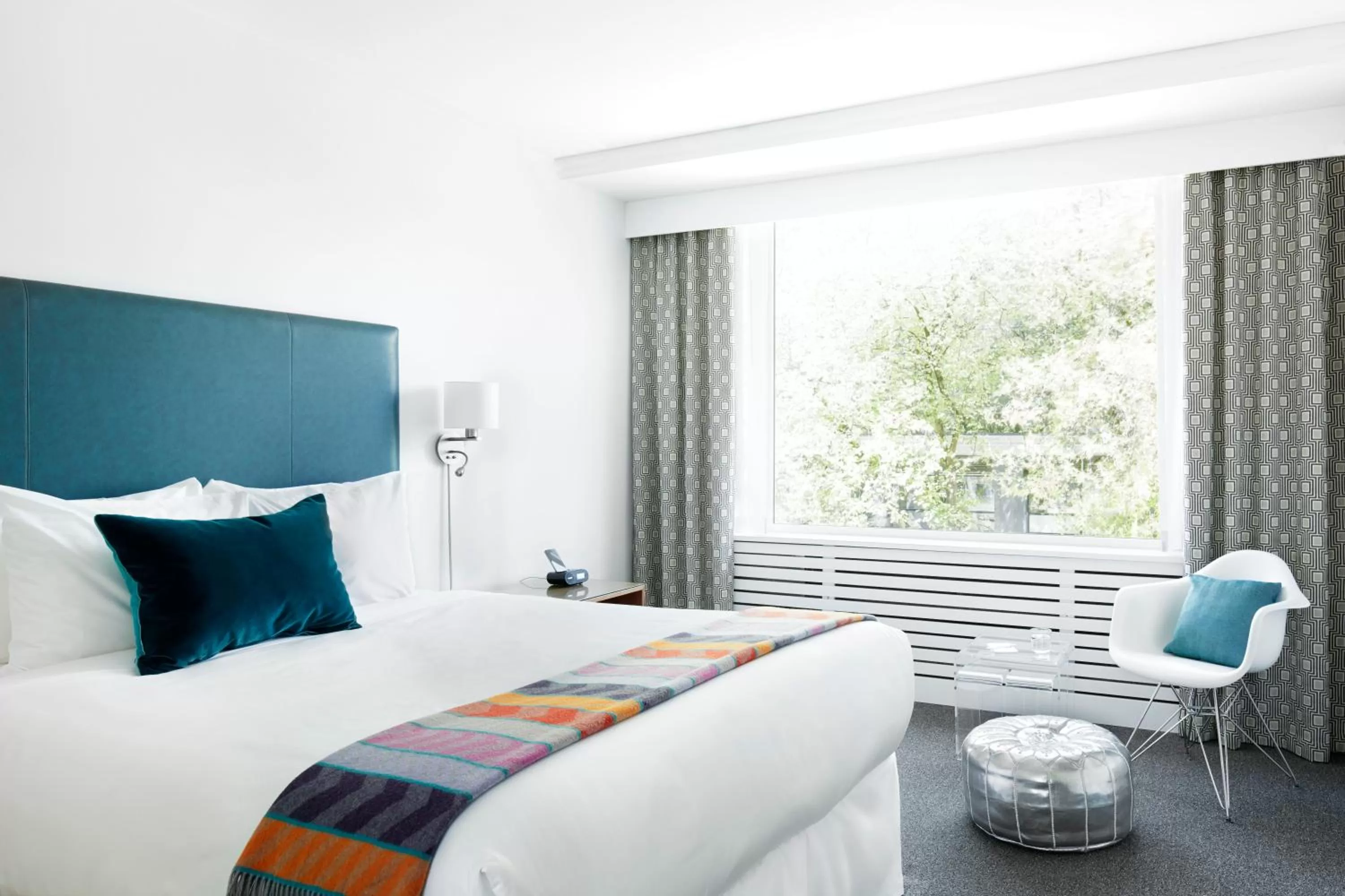 Photo of the whole room, Bed in The Burrard