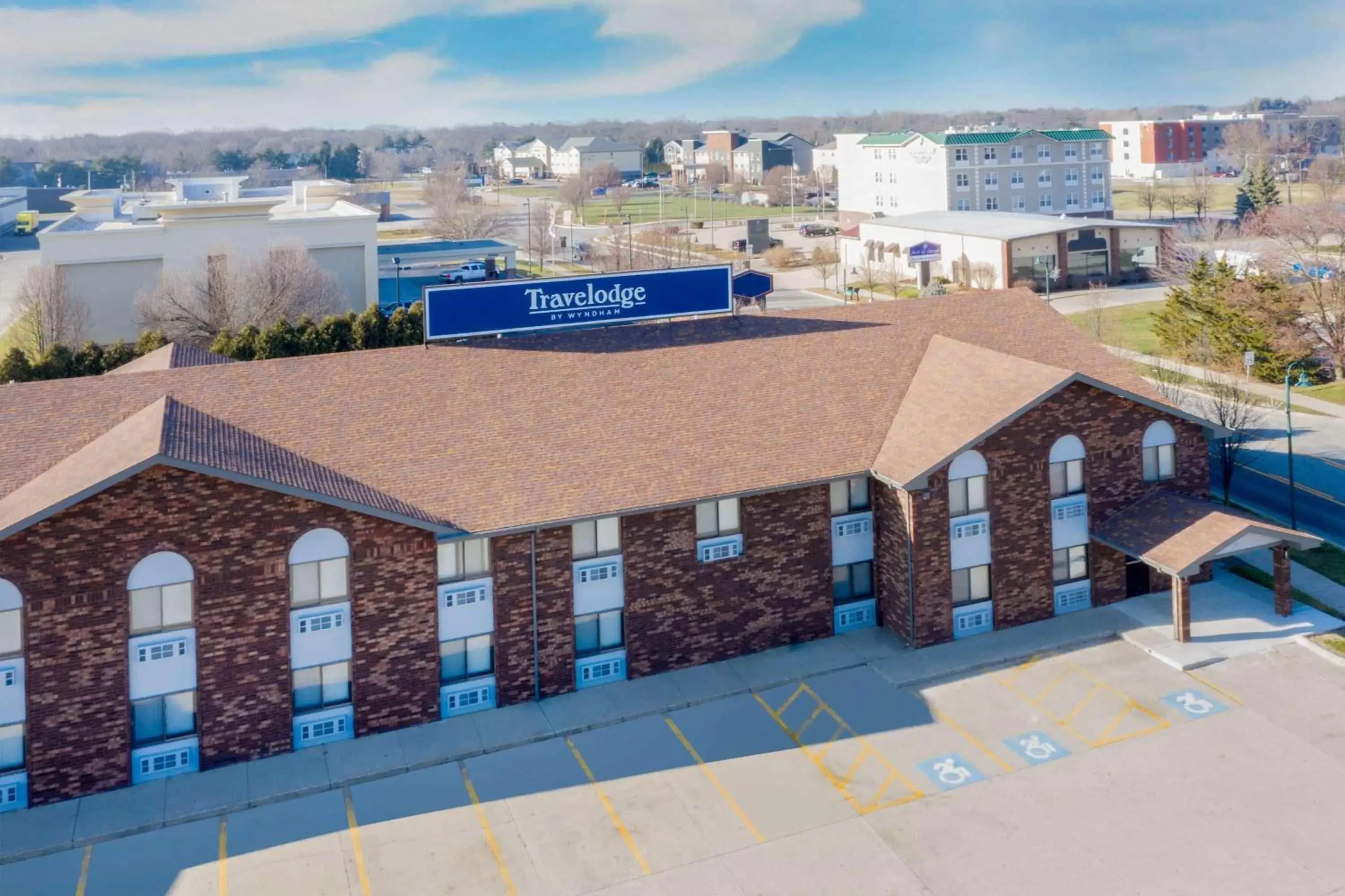 Property building in Travelodge by Wyndham Elkhart