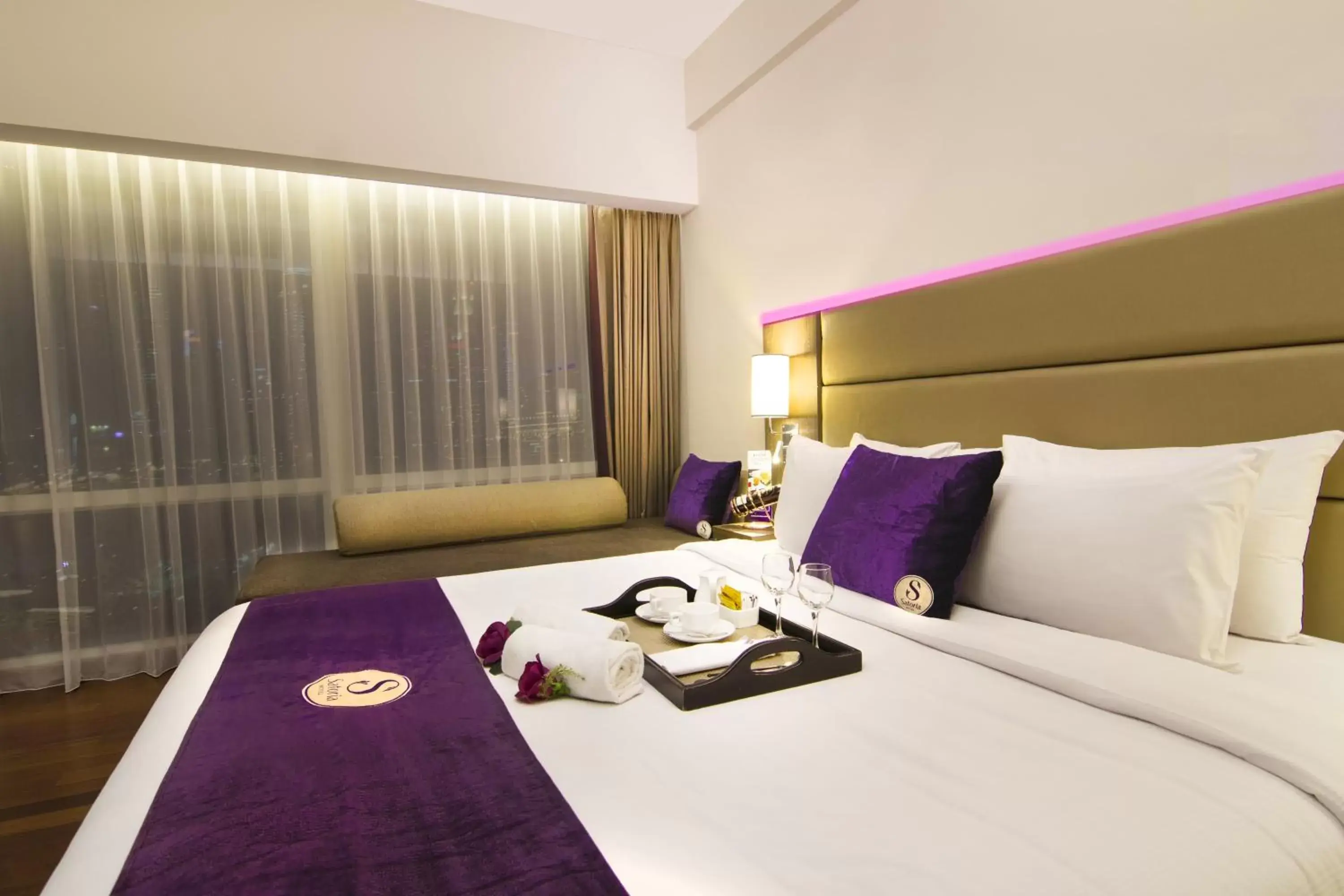 Bed in Satoria Hotel Yogyakarta - CHSE Certified