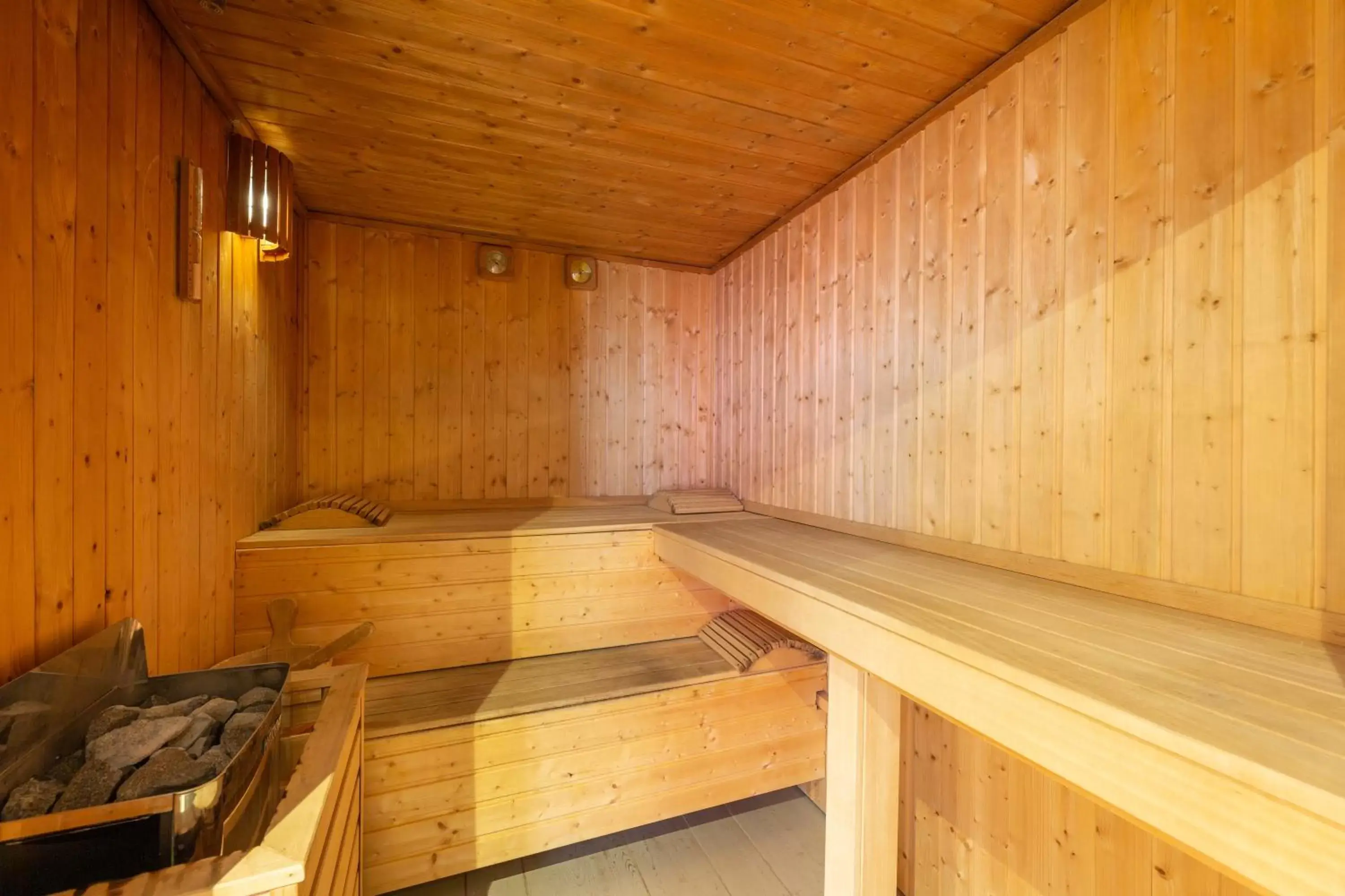 Sauna in Résidence Pierre & Vacances Premium Haguna