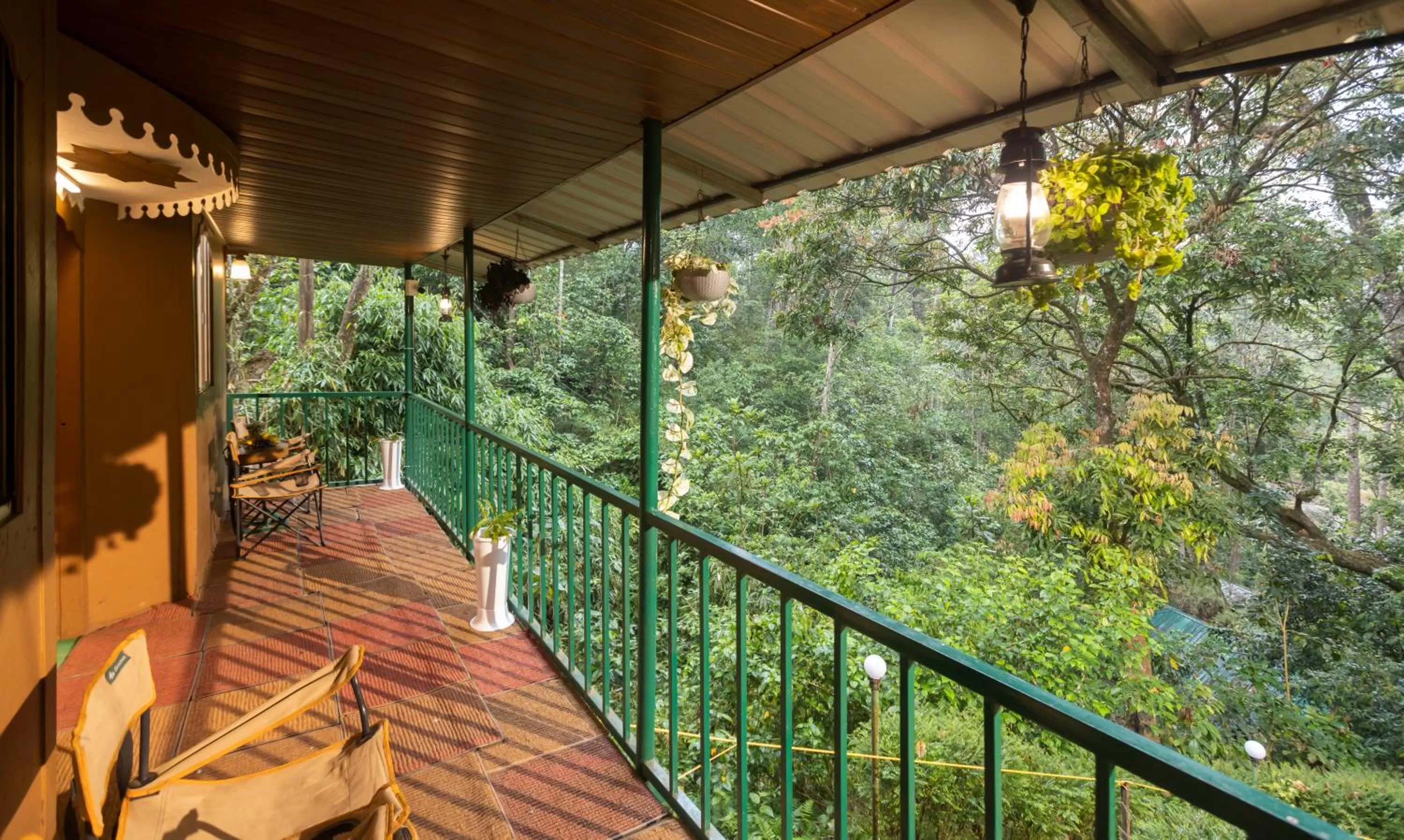 Balcony/Terrace in Ela Ecoland Nature Retreat