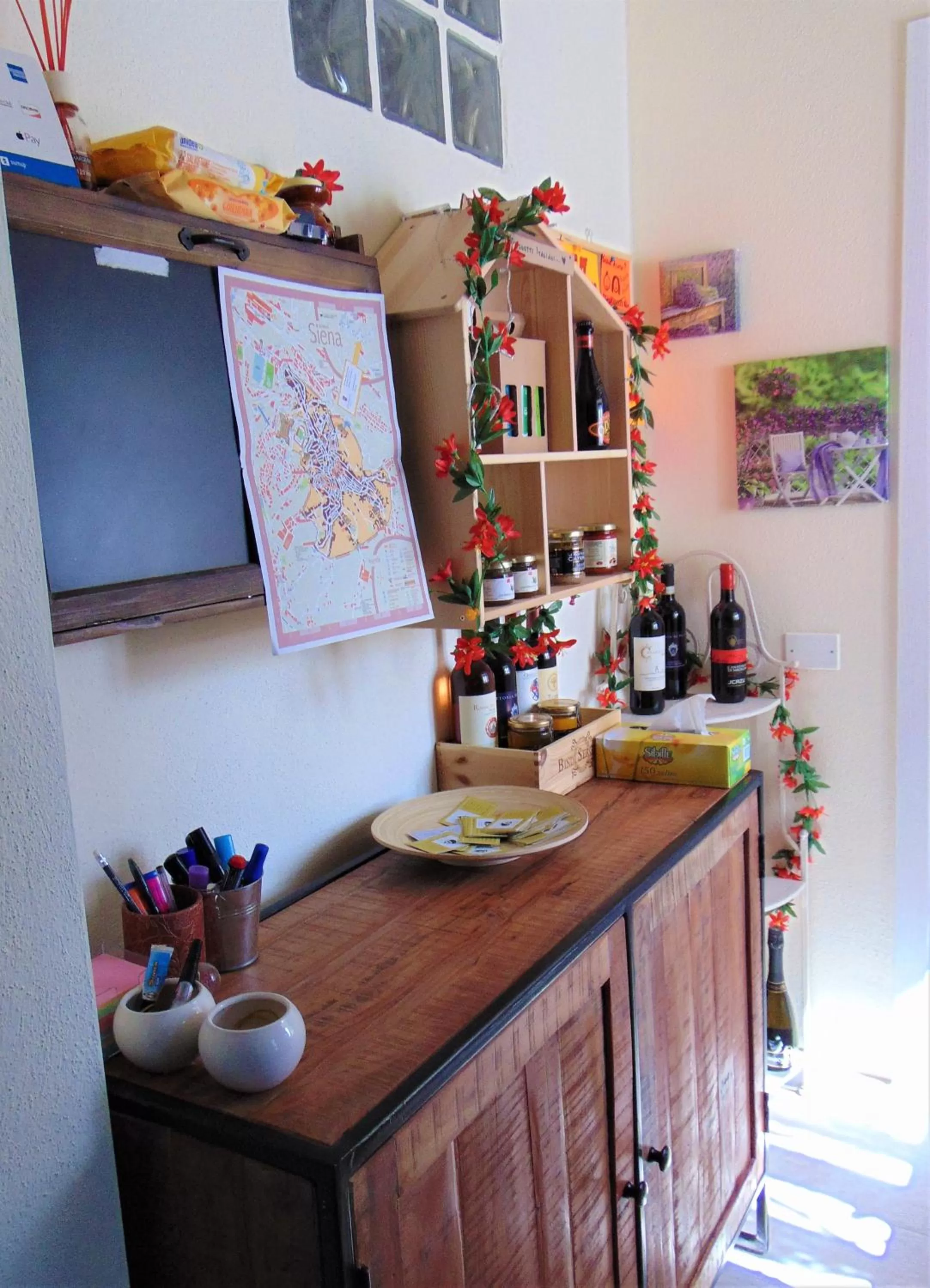 Kitchen/Kitchenette in B&B Un posto nel mondo