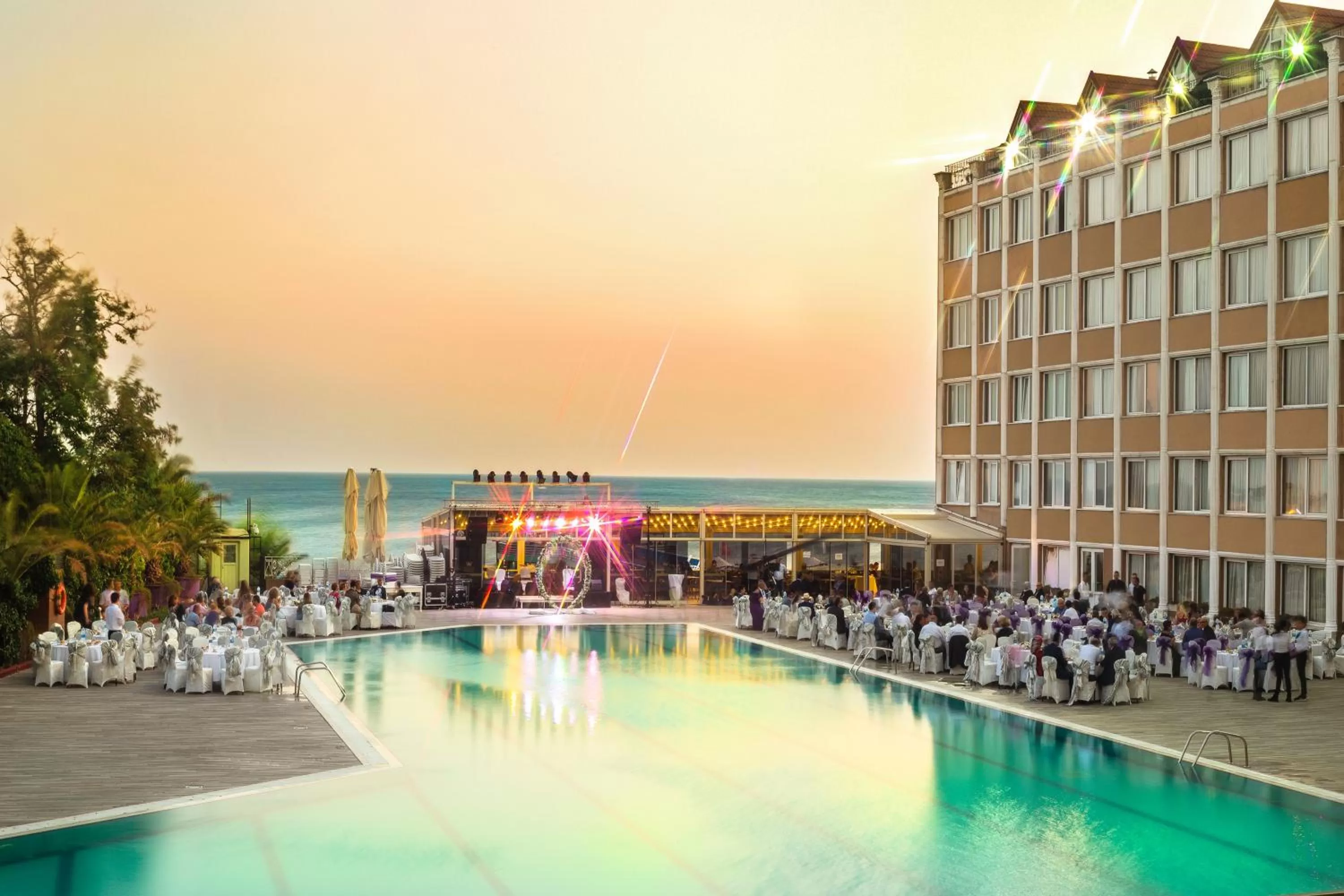 Swimming pool in Kumburgaz Marin Princess Hotel