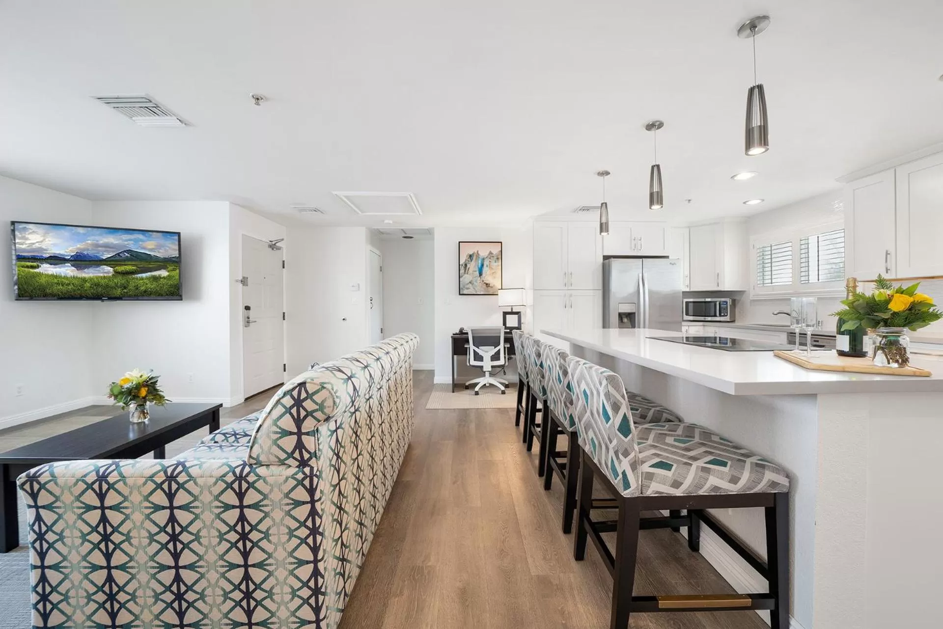 Kitchen or kitchenette in Casablanca Inn