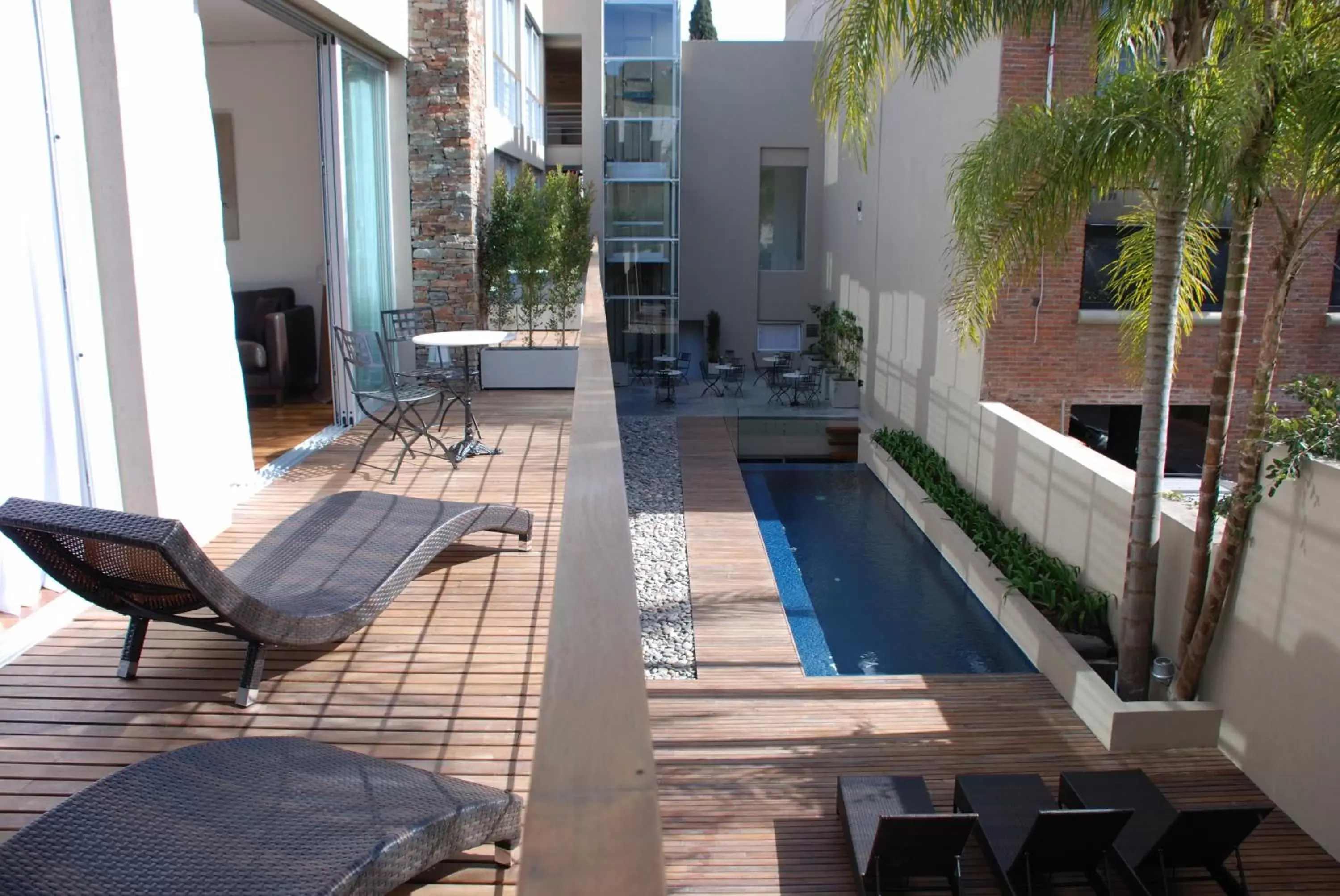 Garden view, Swimming Pool in San Isidro Plaza Hotel