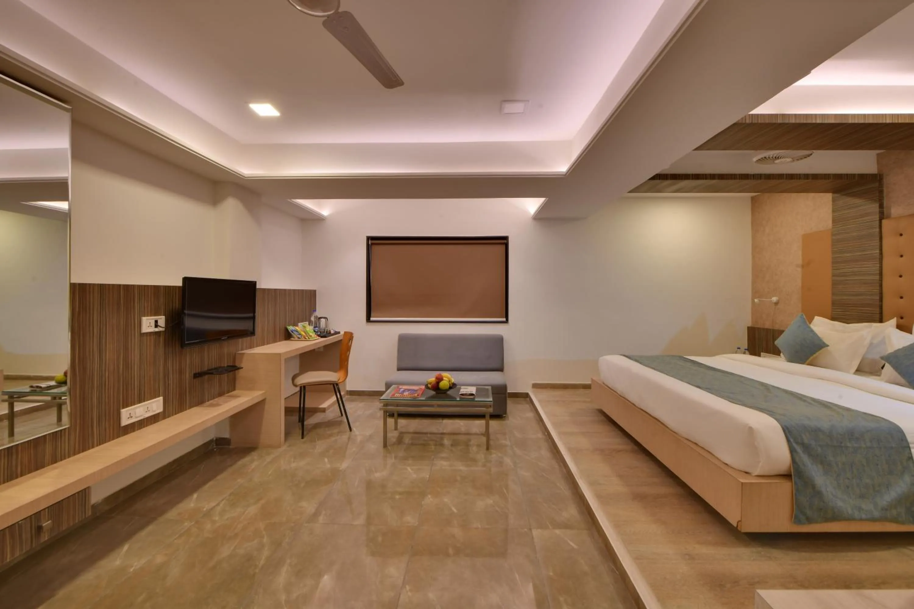 Living room in Click Hotel by Suba, Jamnagar