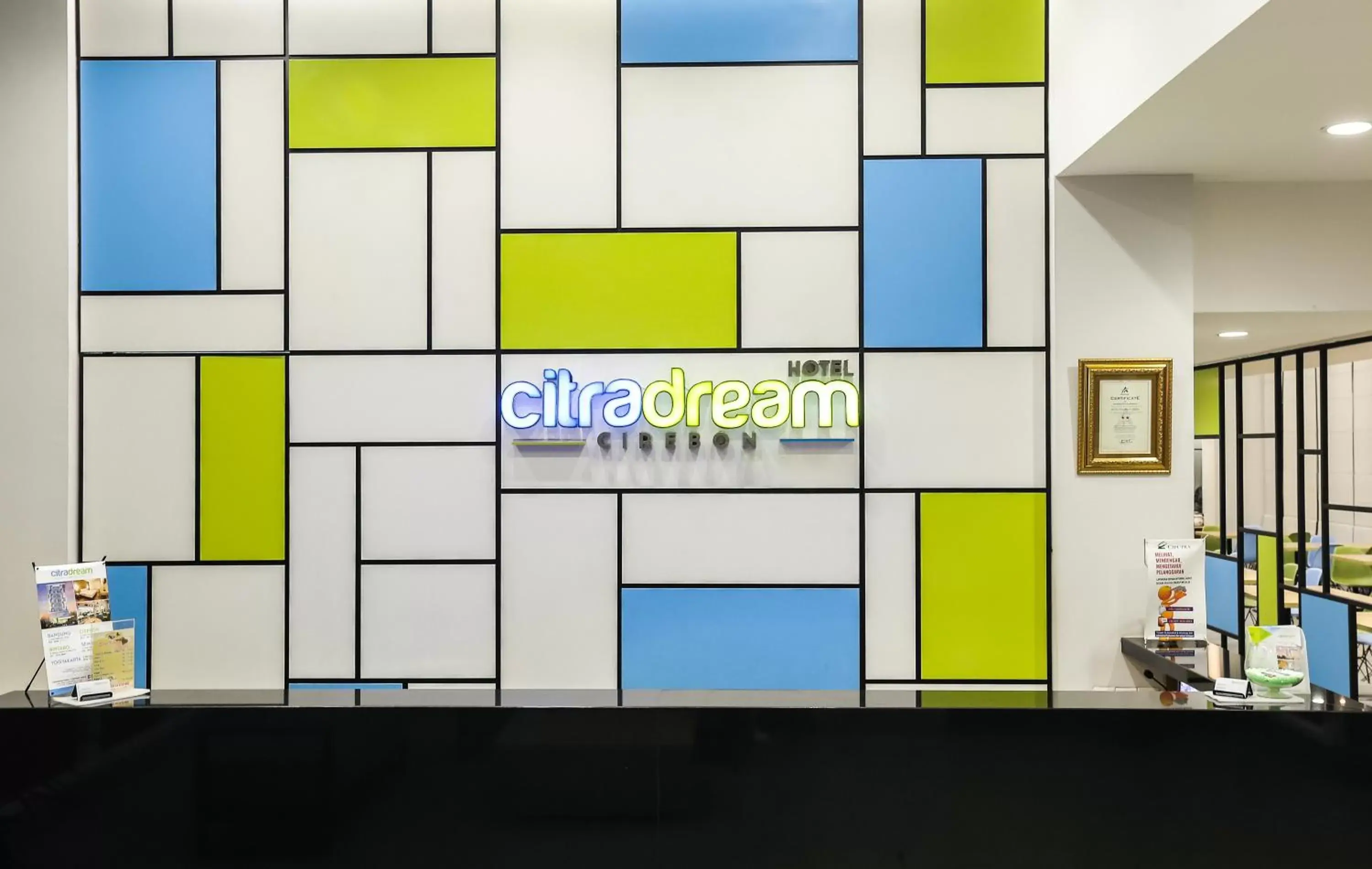Lobby or reception in Hotel Citradream Cirebon Lobby or reception in Hotel Citradream Cirebon