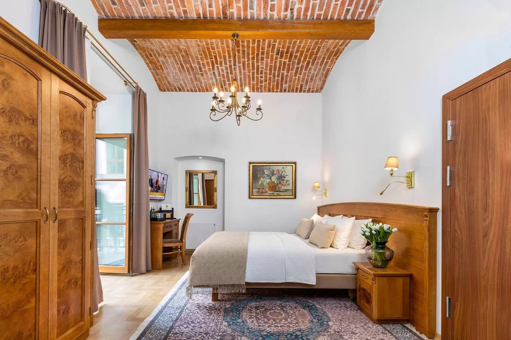 Standard Double or Twin Room with Balcony in Ventus Rosa Boutique Aparthotel Standard Double or Twin Room with Balcony in Ventus Rosa Boutique Aparthotel