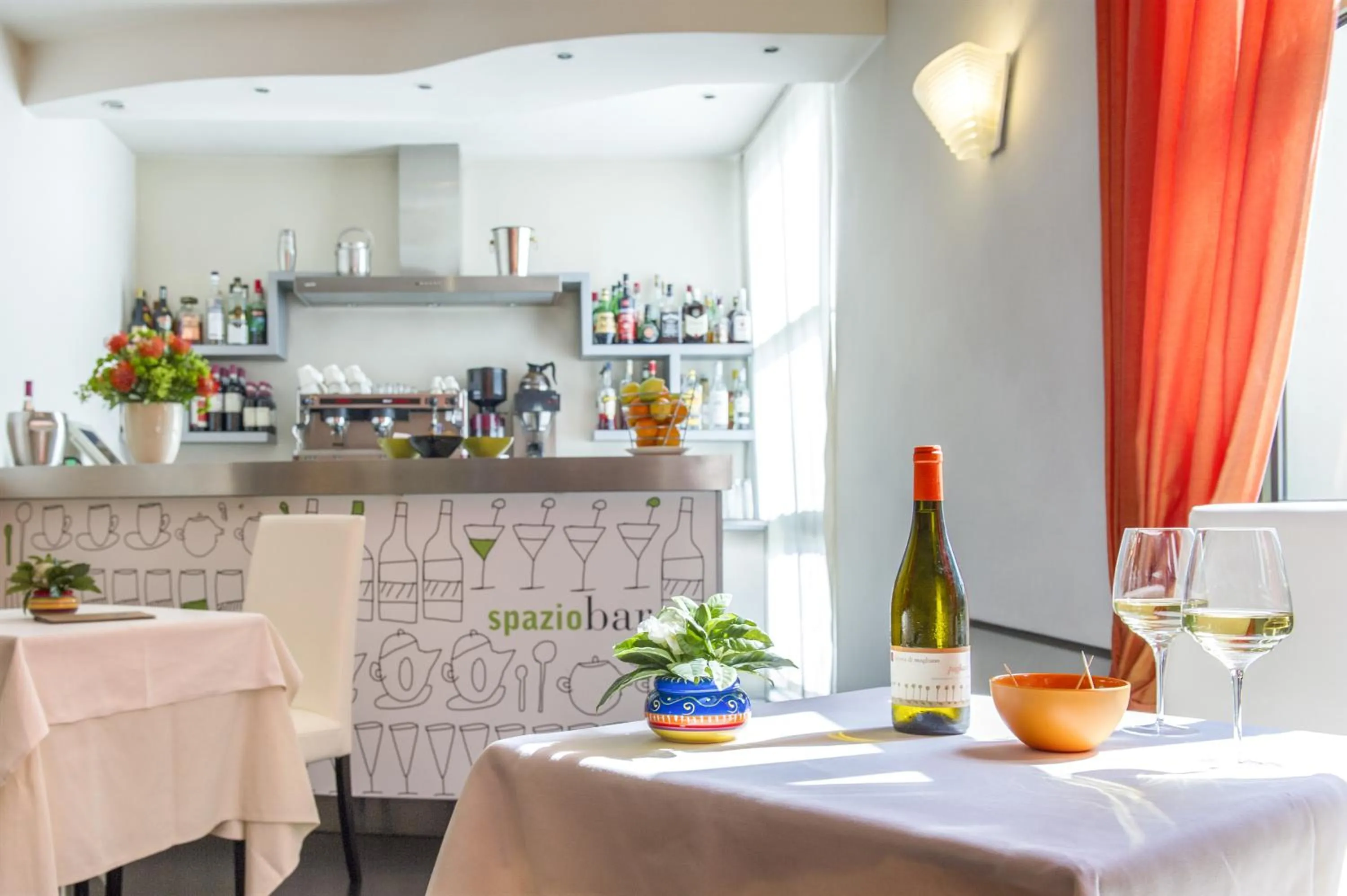 Communal lounge/ TV room in Hotel San Marco