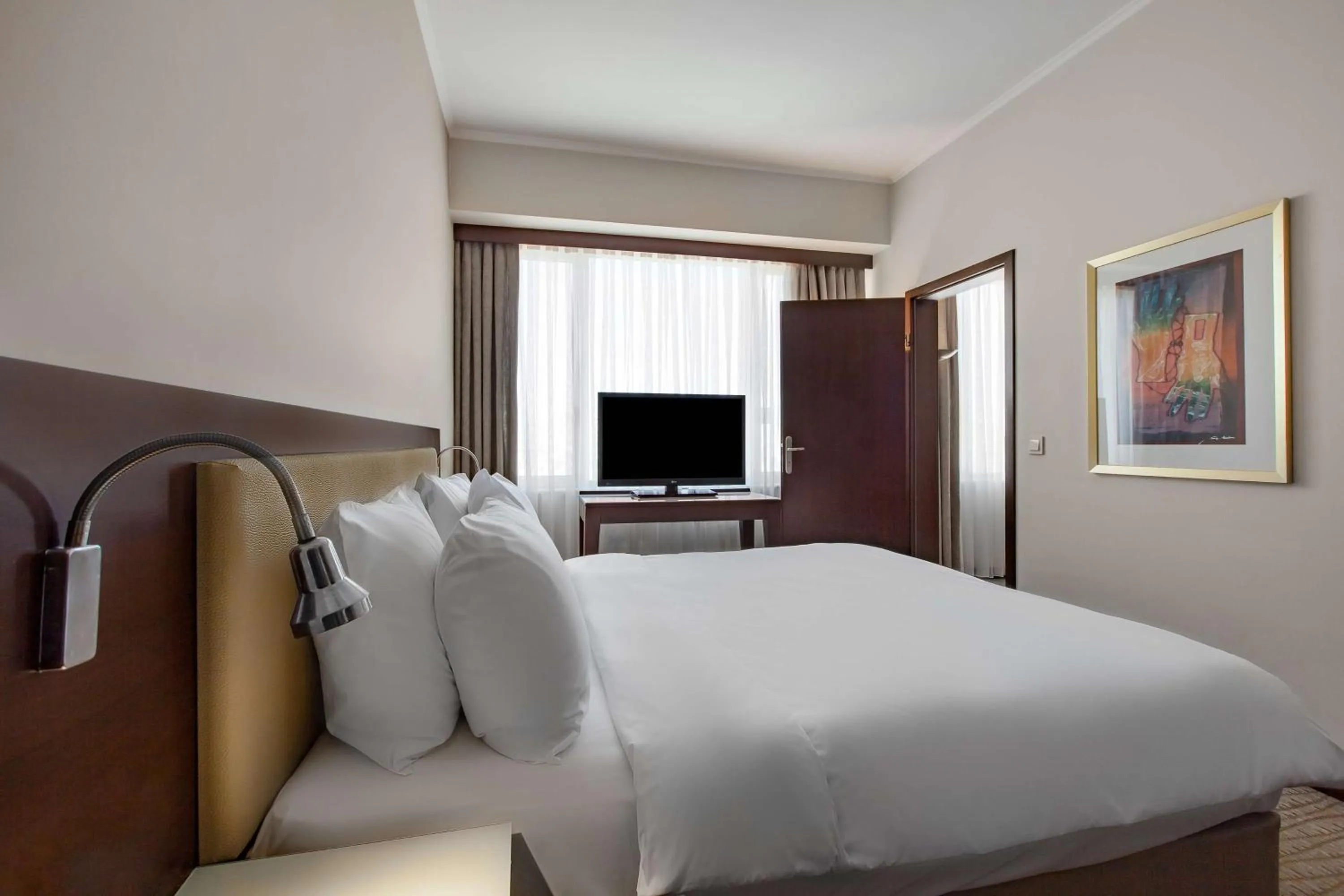 Bed in Radisson Blu Ankara