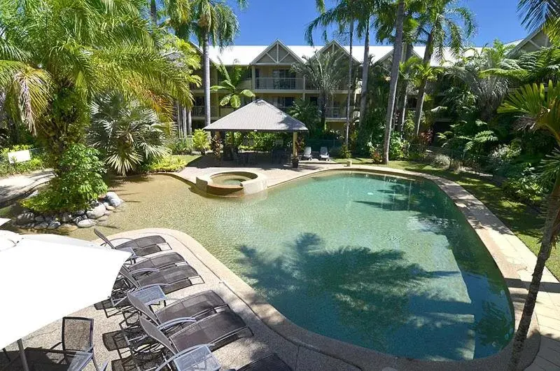 Bird's eye view, Pool View in Port Douglas Sands Resort