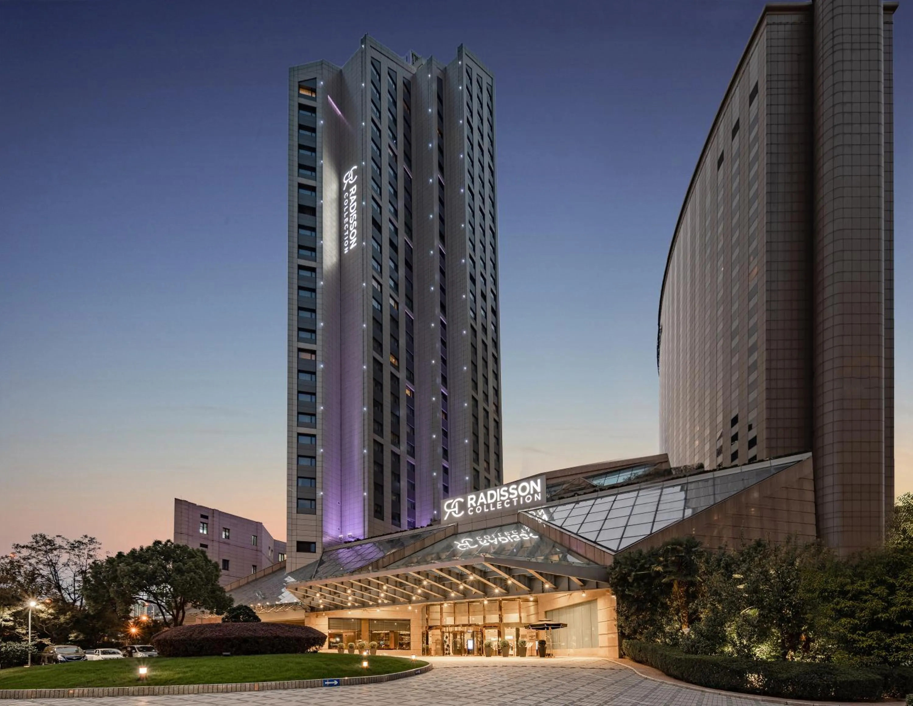Property building in Radisson Collection Hotel, Yangtze Shanghai