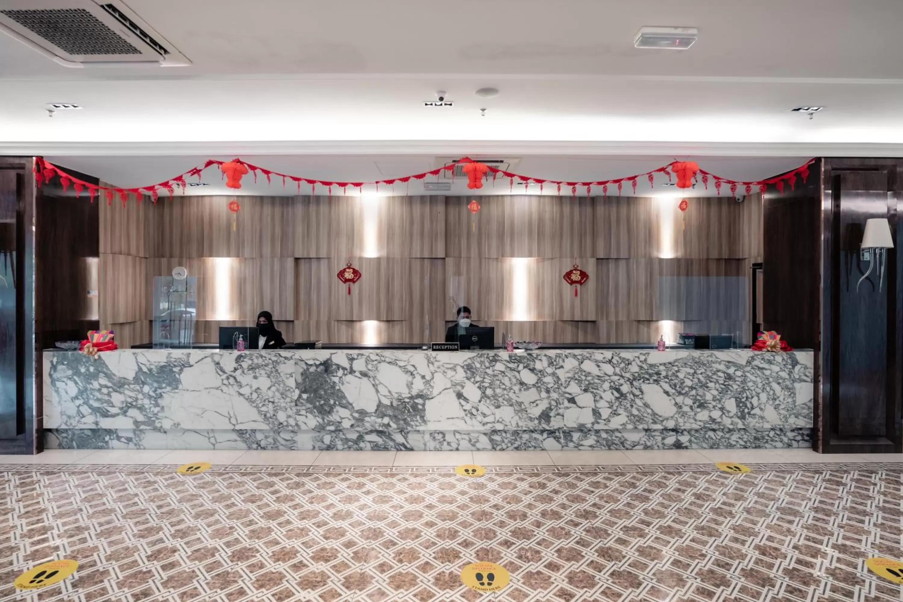 Staff, Lobby/Reception in Le'venue Hotel