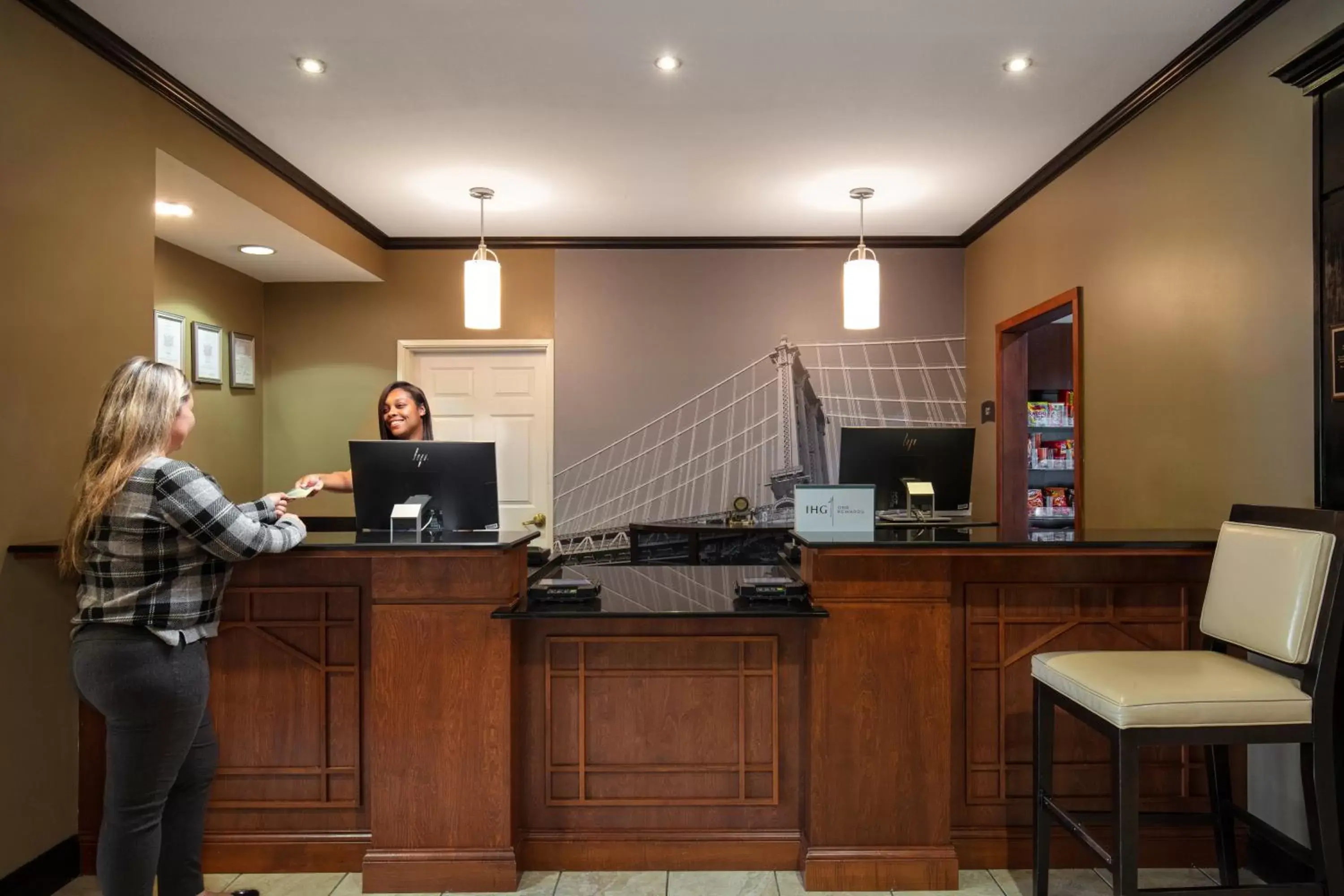 Lobby or reception in Staybridge Suites Fairfield Napa Valley Area, an IHG Hotel