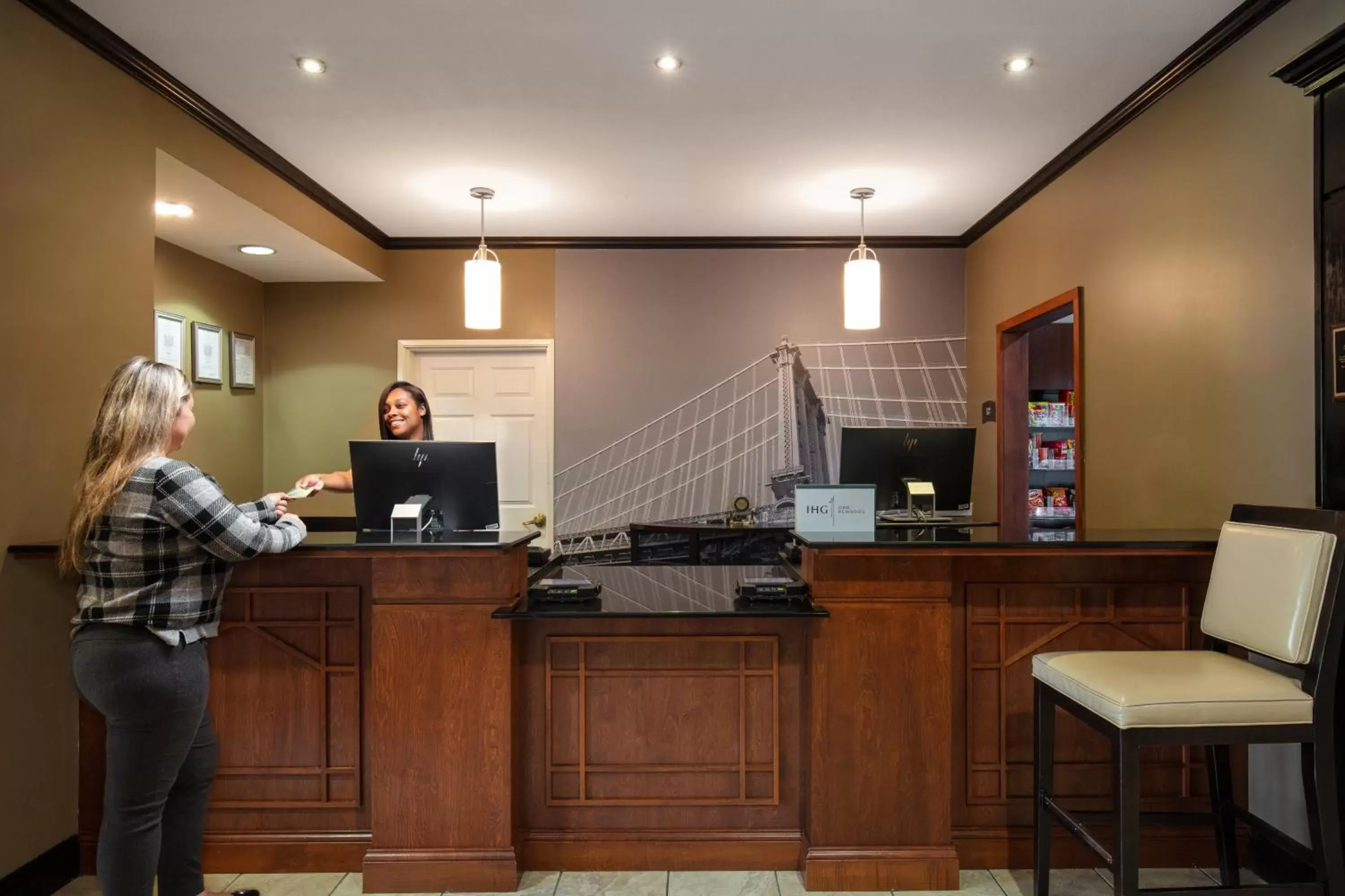 Lobby or reception in Staybridge Suites Fairfield Napa Valley Area by IHG Lobby or reception in Staybridge Suites Fairfield Napa Valley Area by IHG