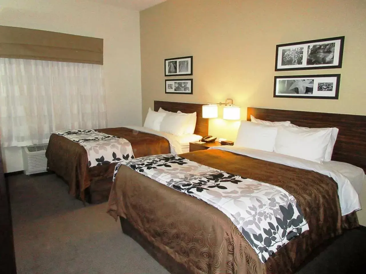 Bed in Sleep Inn & Suites West-Near Medical Center