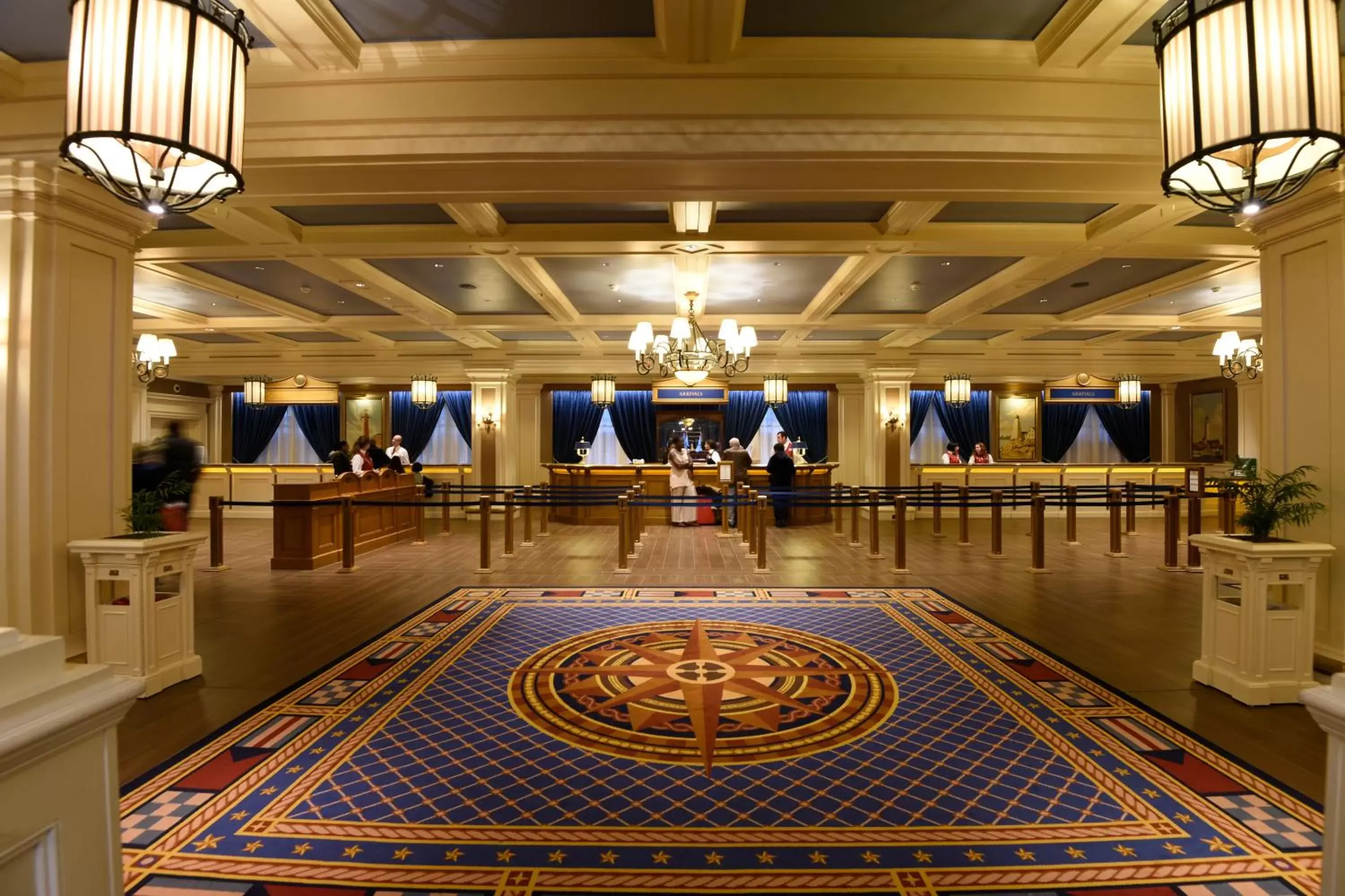 Lobby or reception in Disney Newport Bay Club