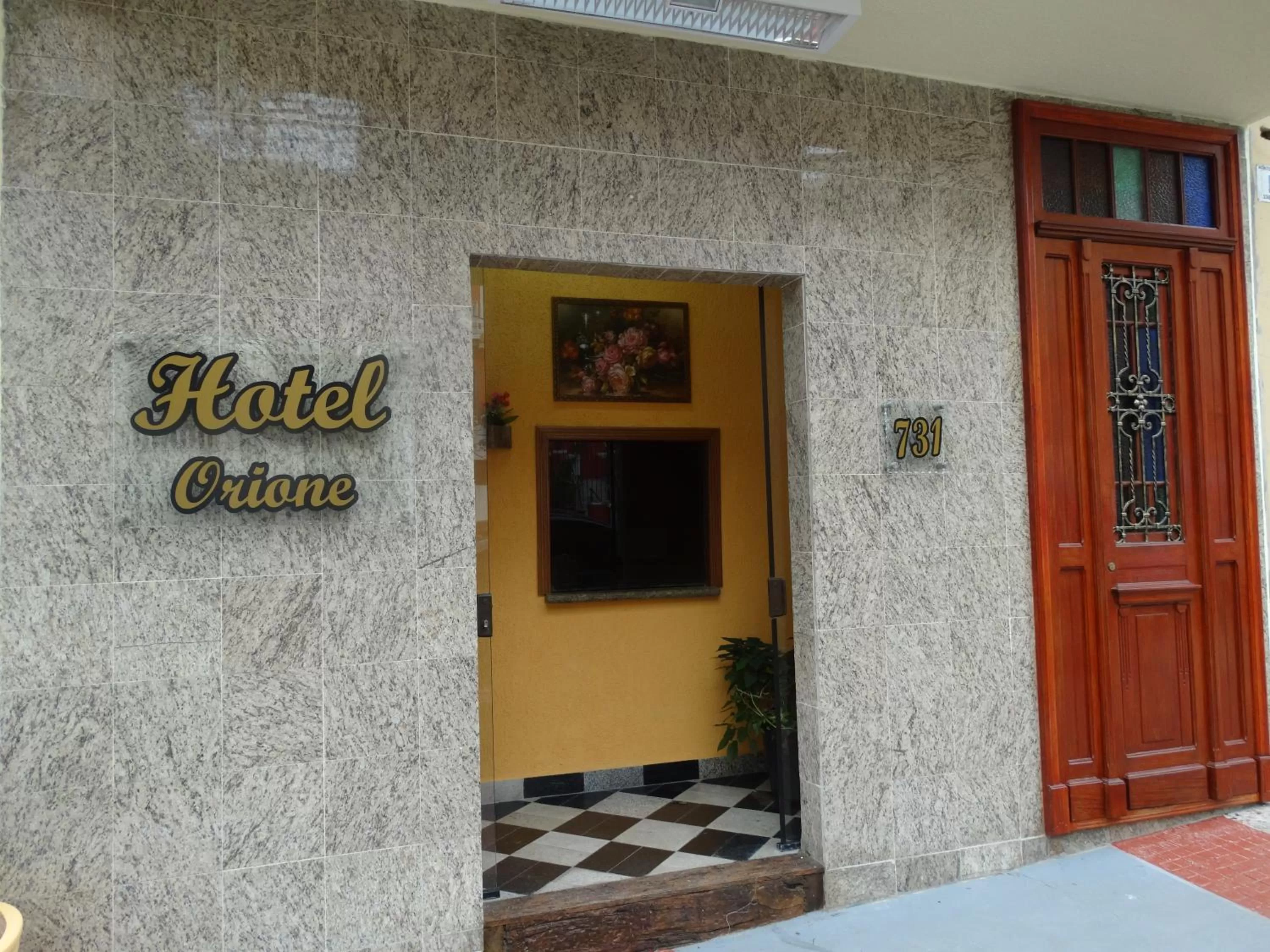 Facade/entrance in Hotel Praça Orione