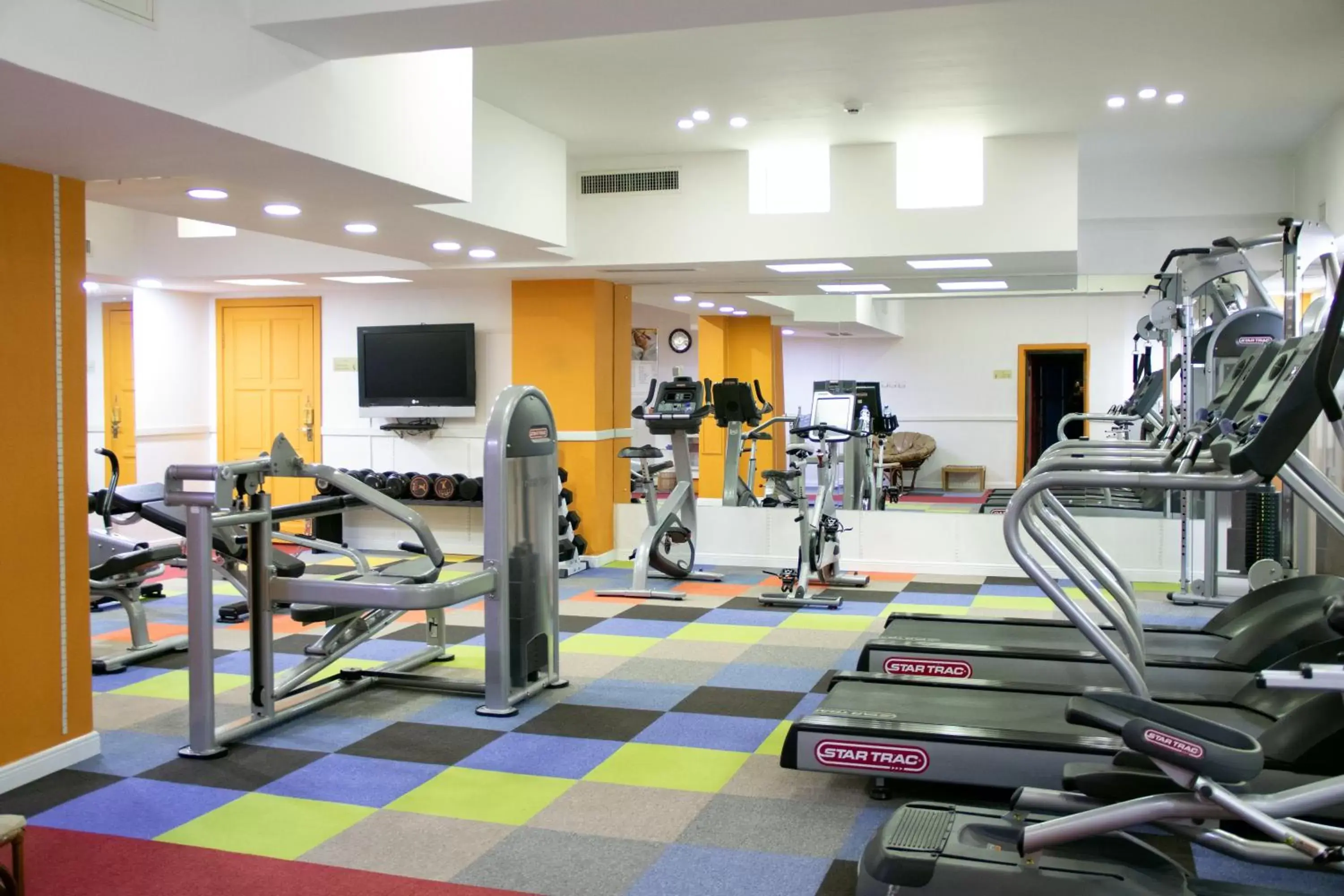 Fitness centre/facilities in Kempinski Hotel Khan Palace