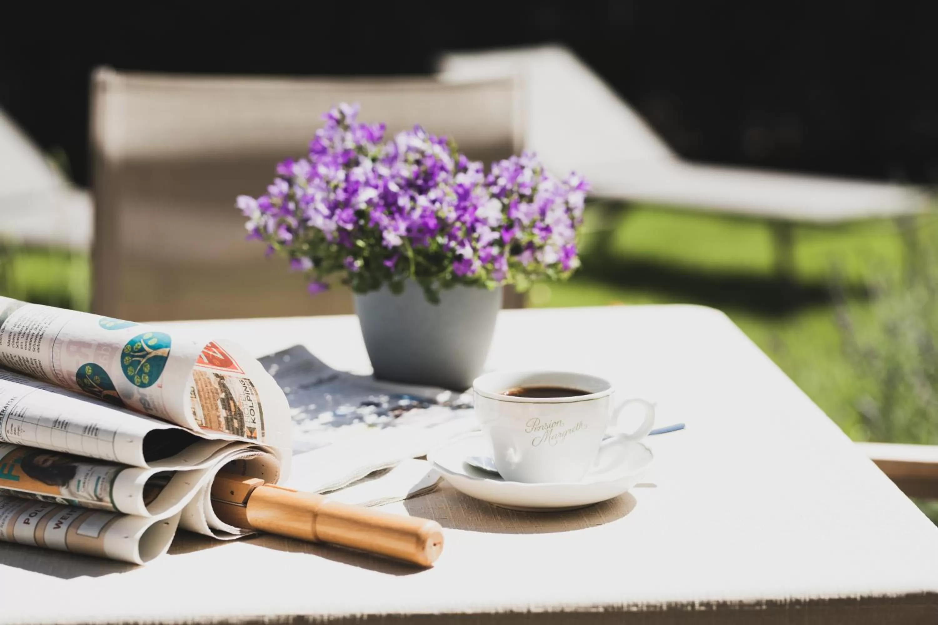 Balcony/Terrace in Residence Margreth