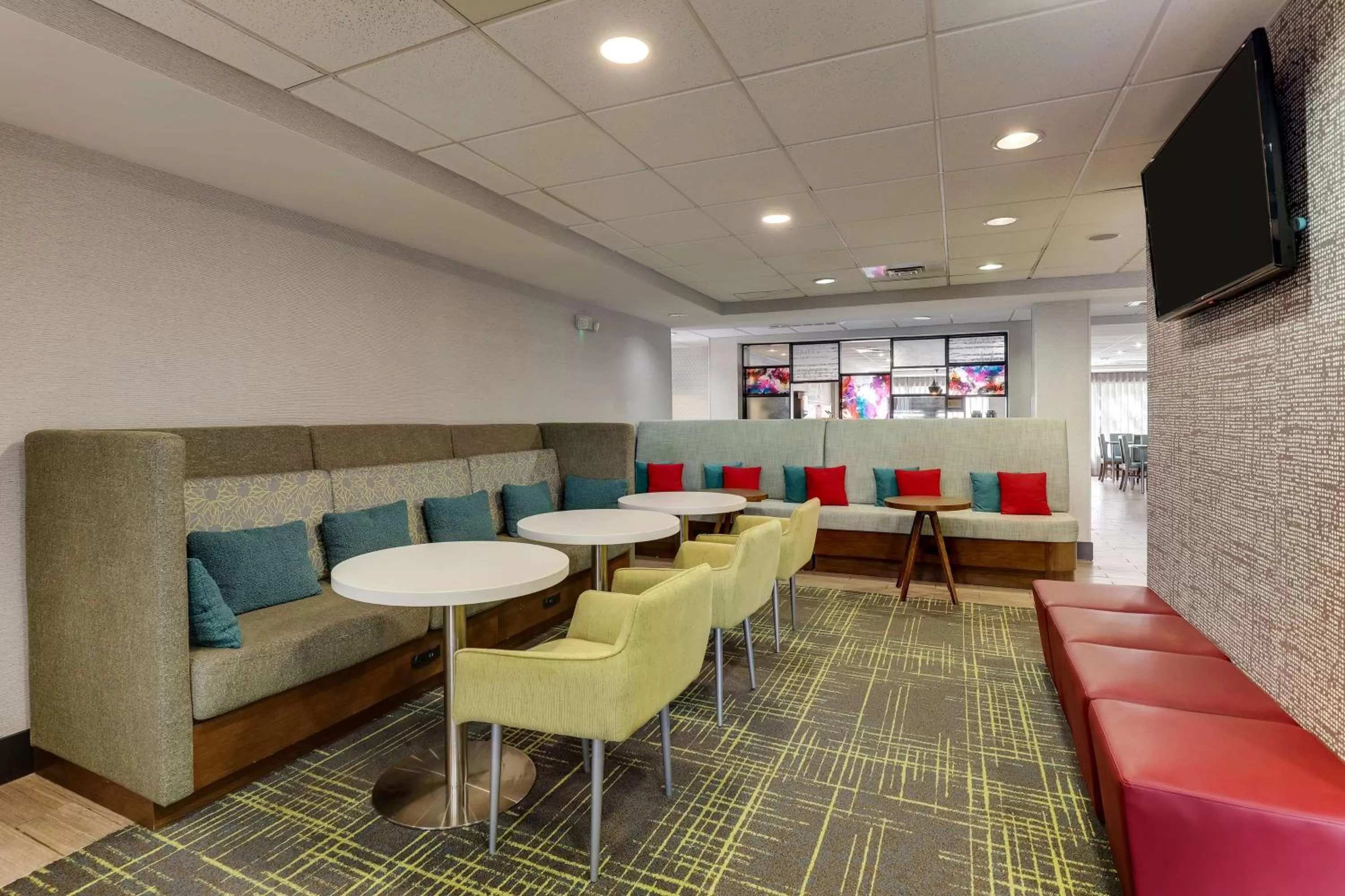 Lobby or reception in Hampton Inn Cumming