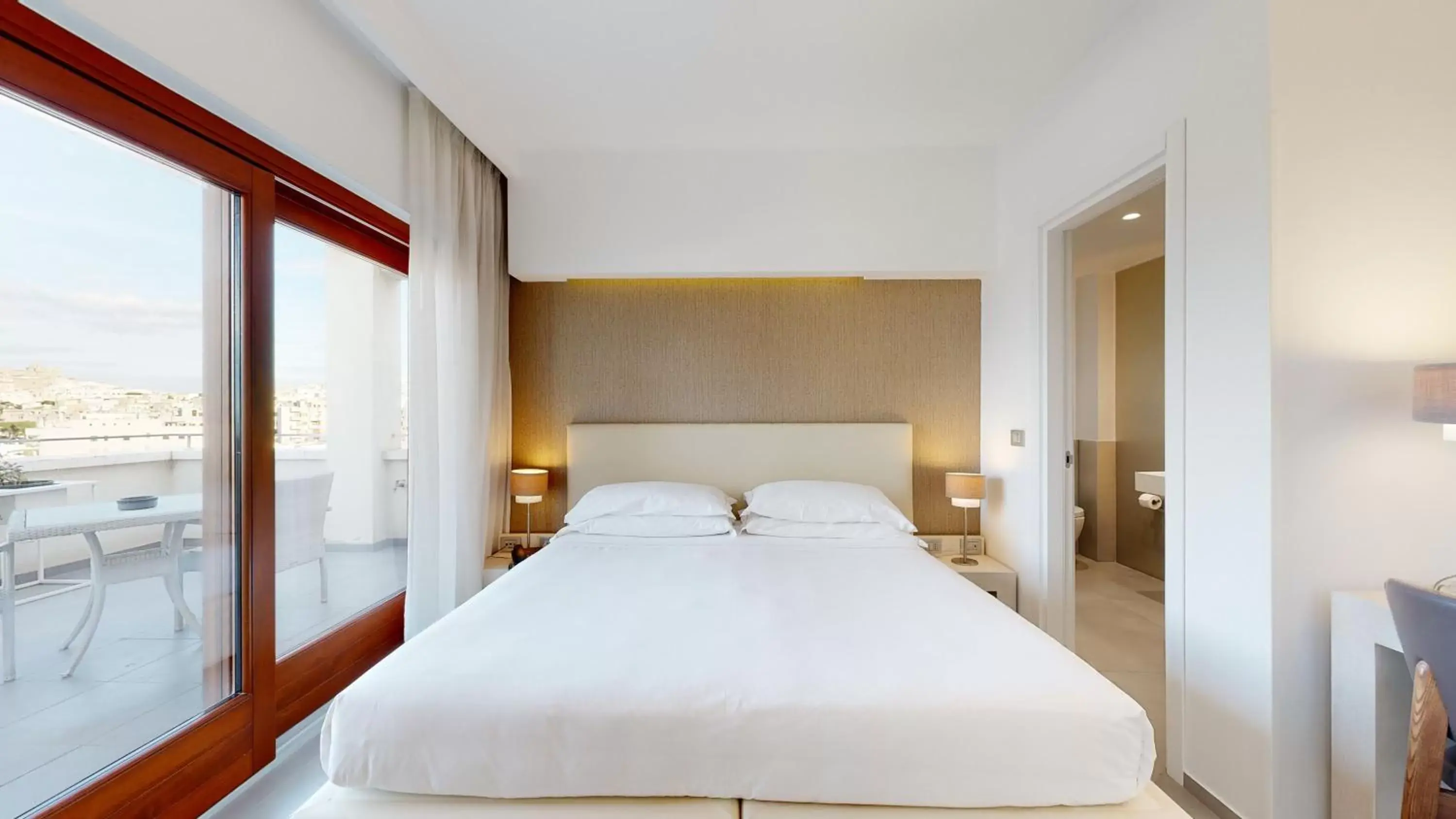 Bedroom, Bed in Hotel Monte Sarago