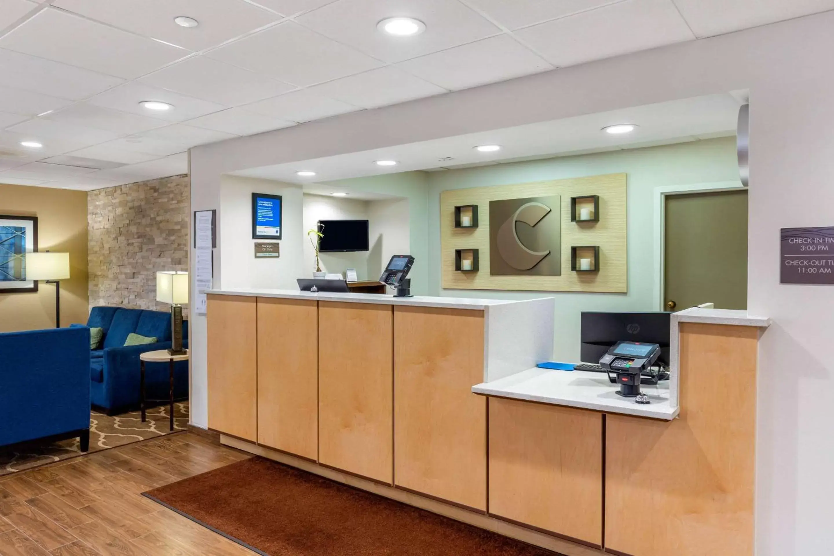 Lobby or reception, Lobby/Reception in Comfort Inn & Suites Durham near Duke University