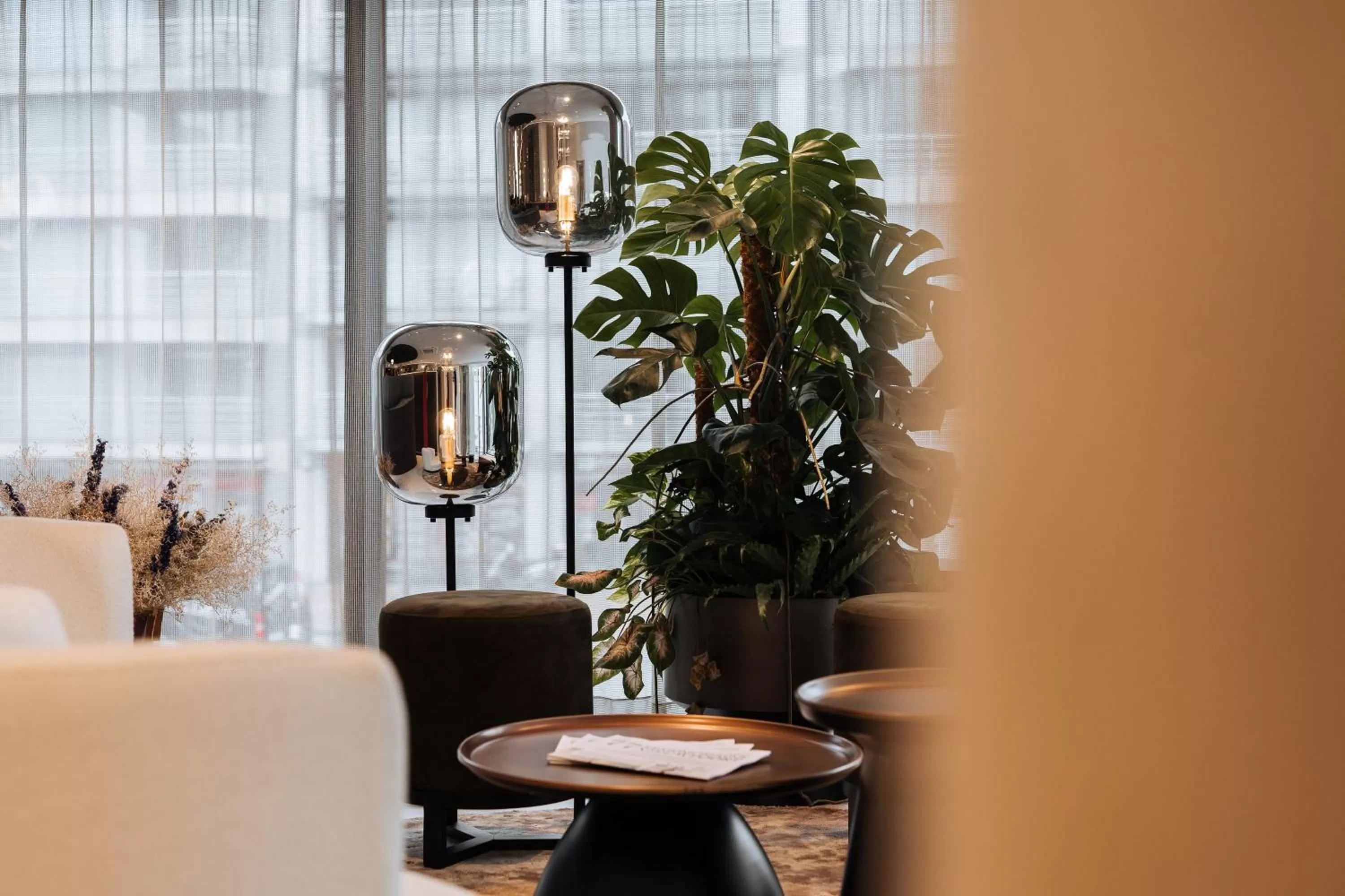 Decorative detail in The CORNR Hotel