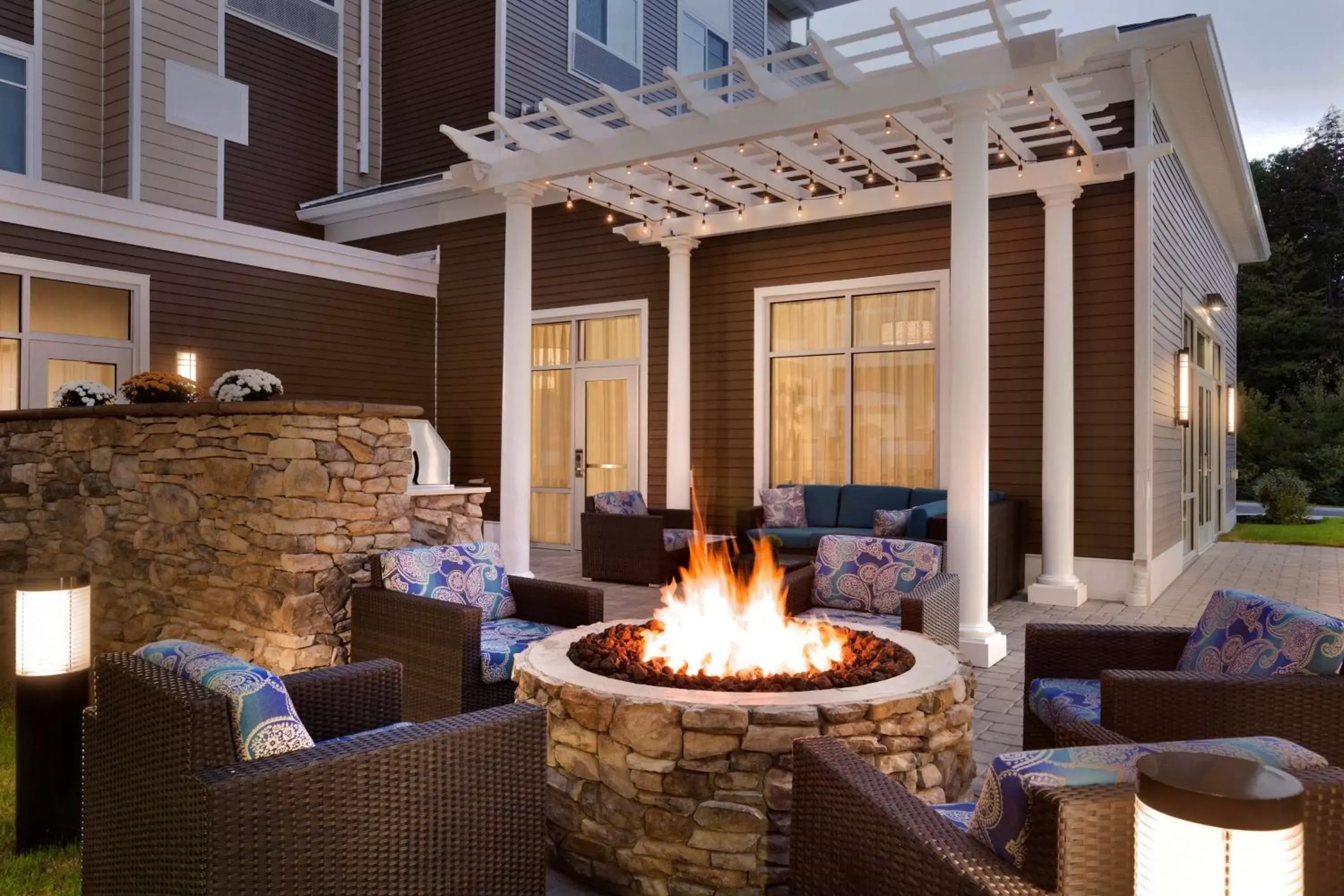 Patio in Homewood Suites By Hilton Augusta