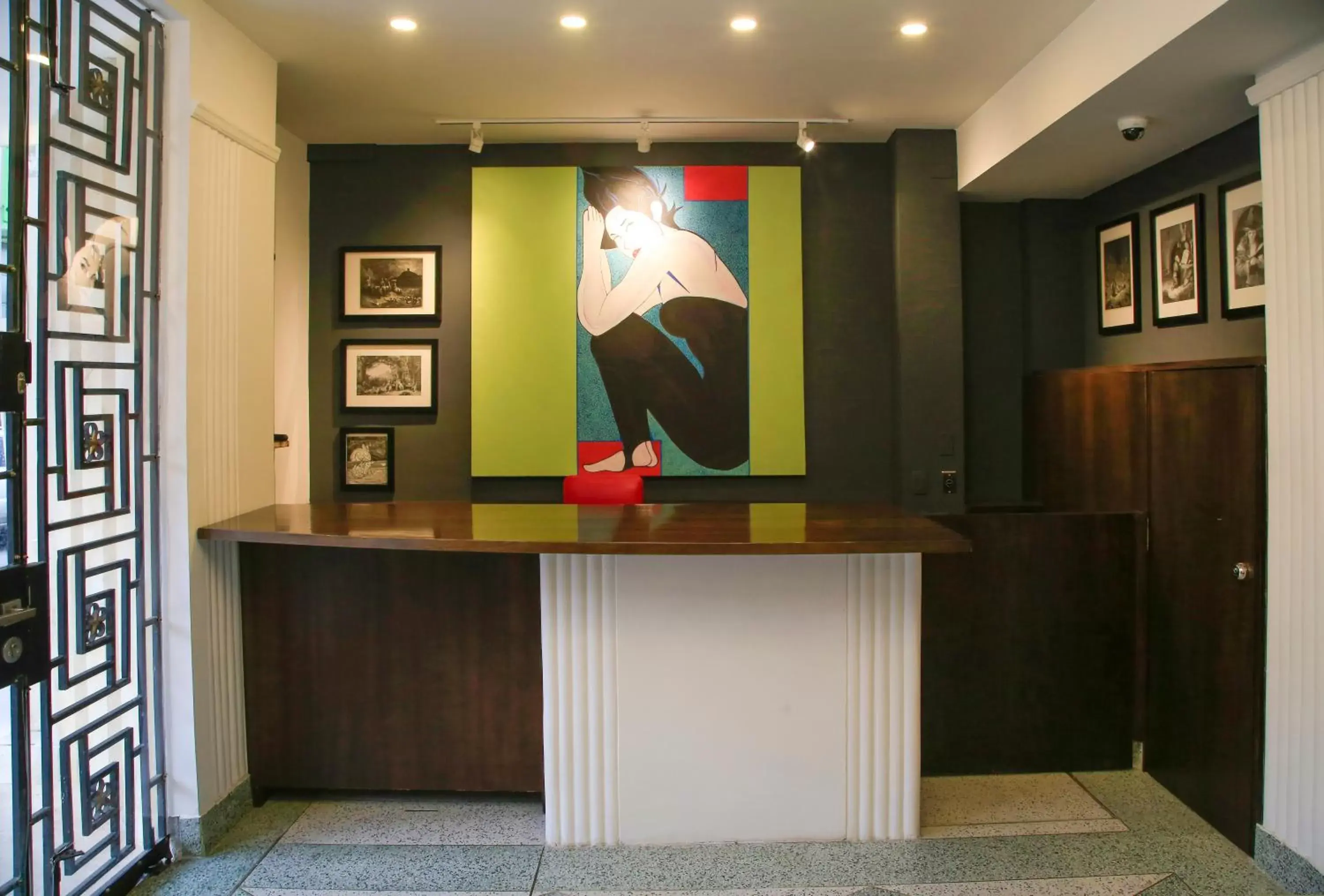 Lobby or reception in Hotel Museo San Moritz Lobby or reception in Hotel Museo San Moritz