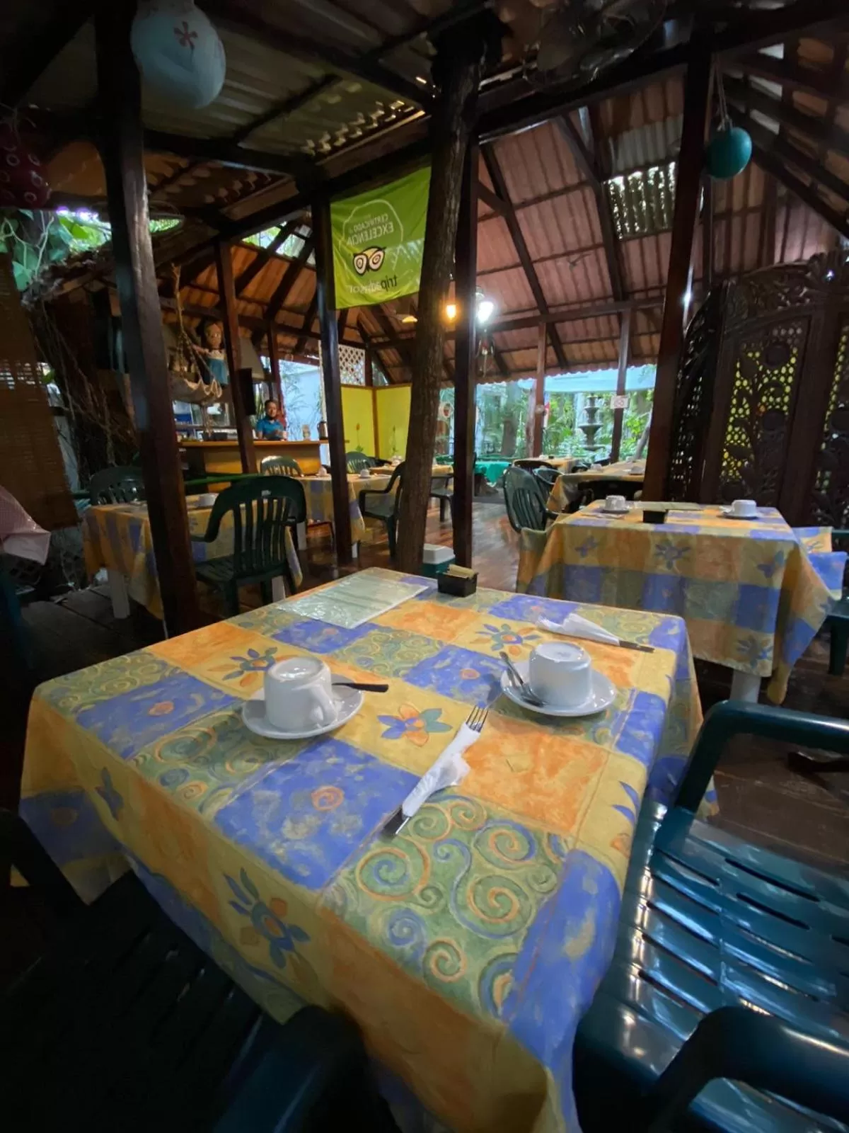Restaurant/places to eat in Eco-hotel El Rey del Caribe