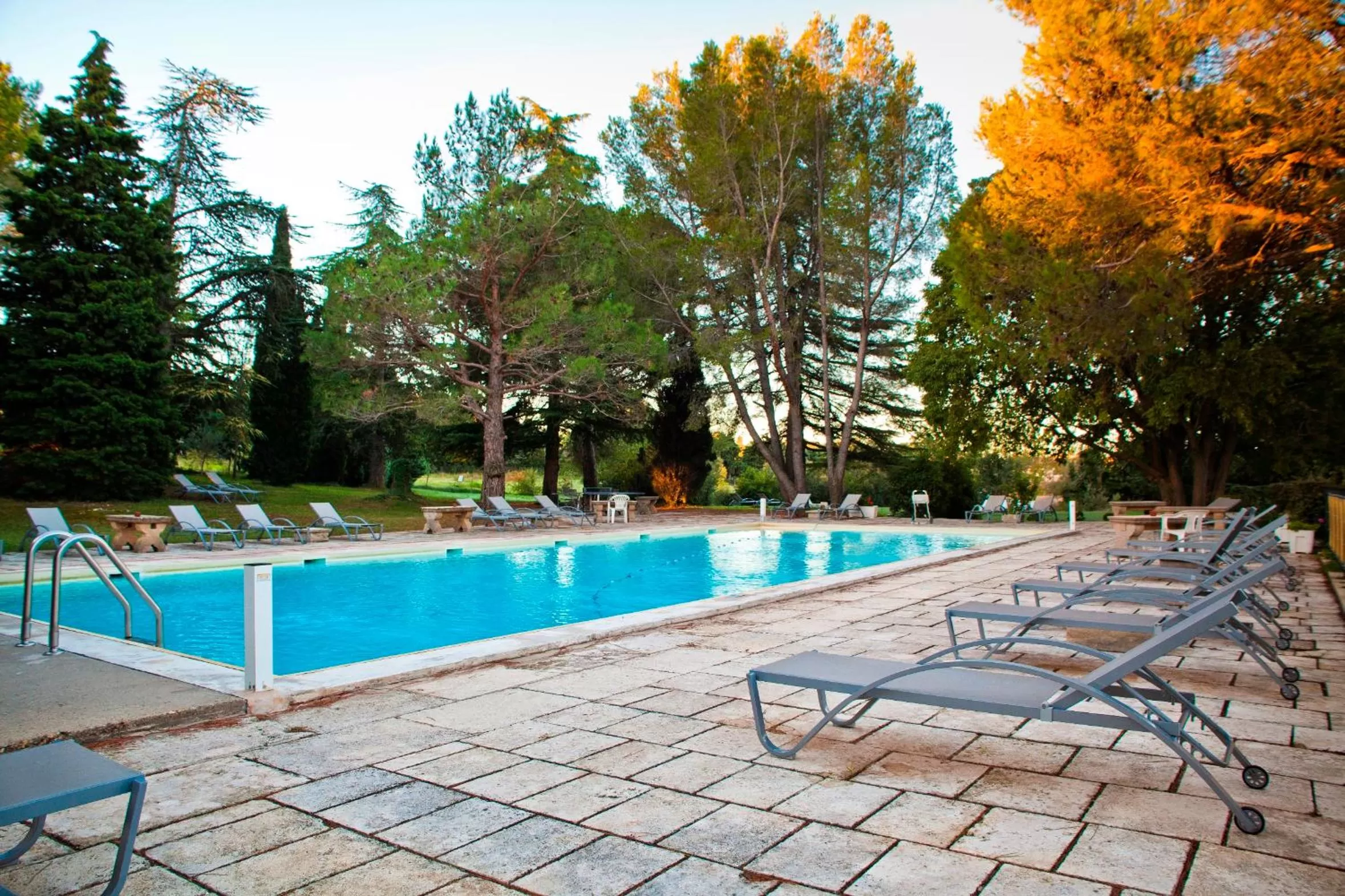 Swimming pool in Best Western Le Val Majour