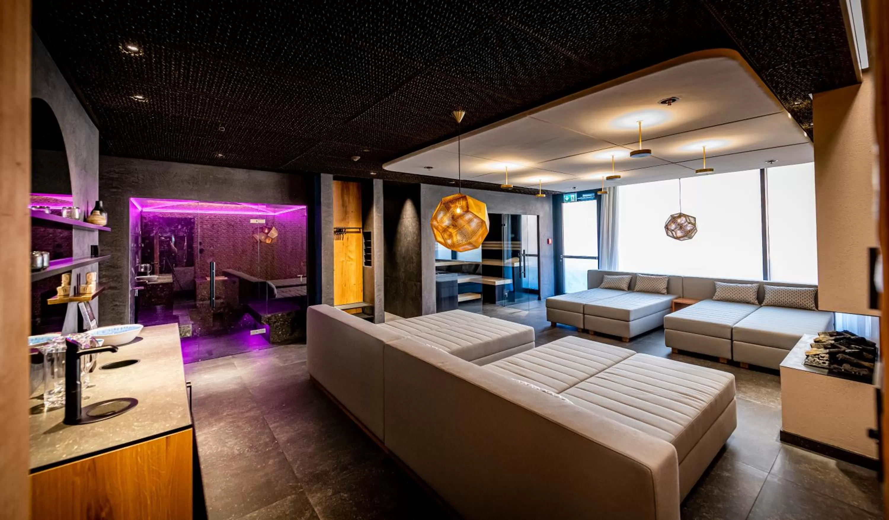 Spa and wellness centre/facilities, Bed in The Hide Flims Hotel