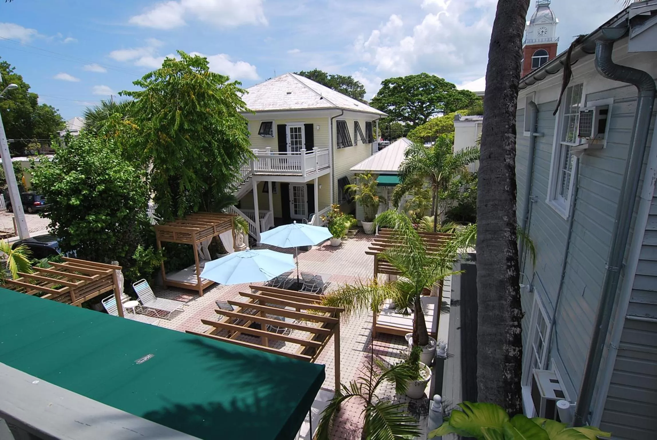 Balcony/Terrace in The Cabana Inn Key West - Adult Exclusive