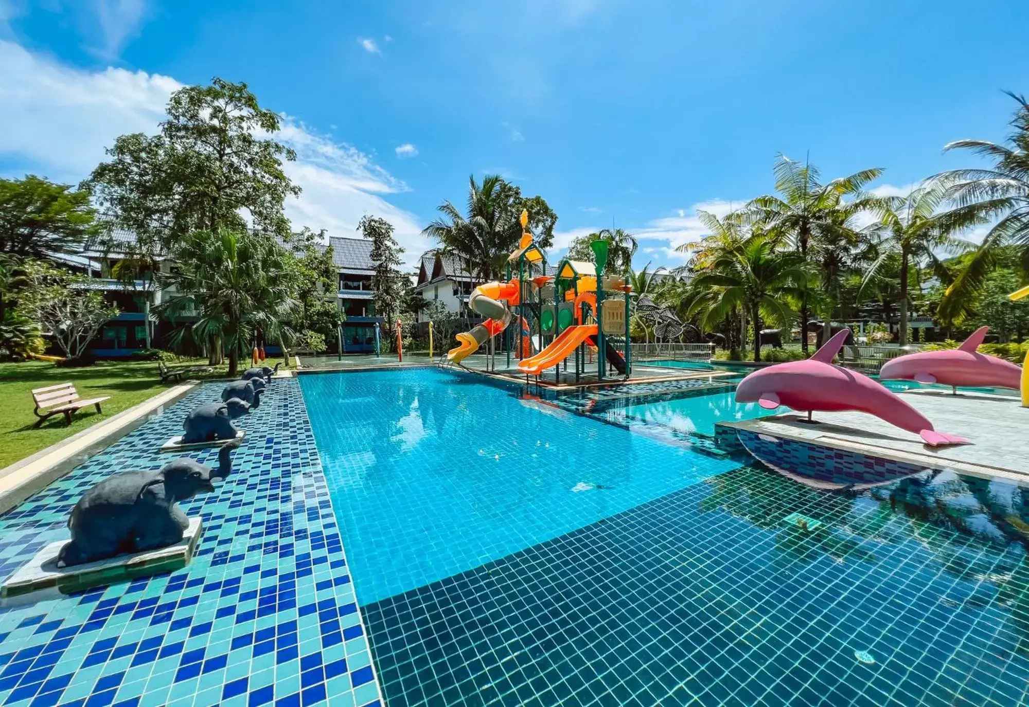 Swimming Pool in Khaolak Emerald Surf Beach Resort and Spa - SHA Extra Plus