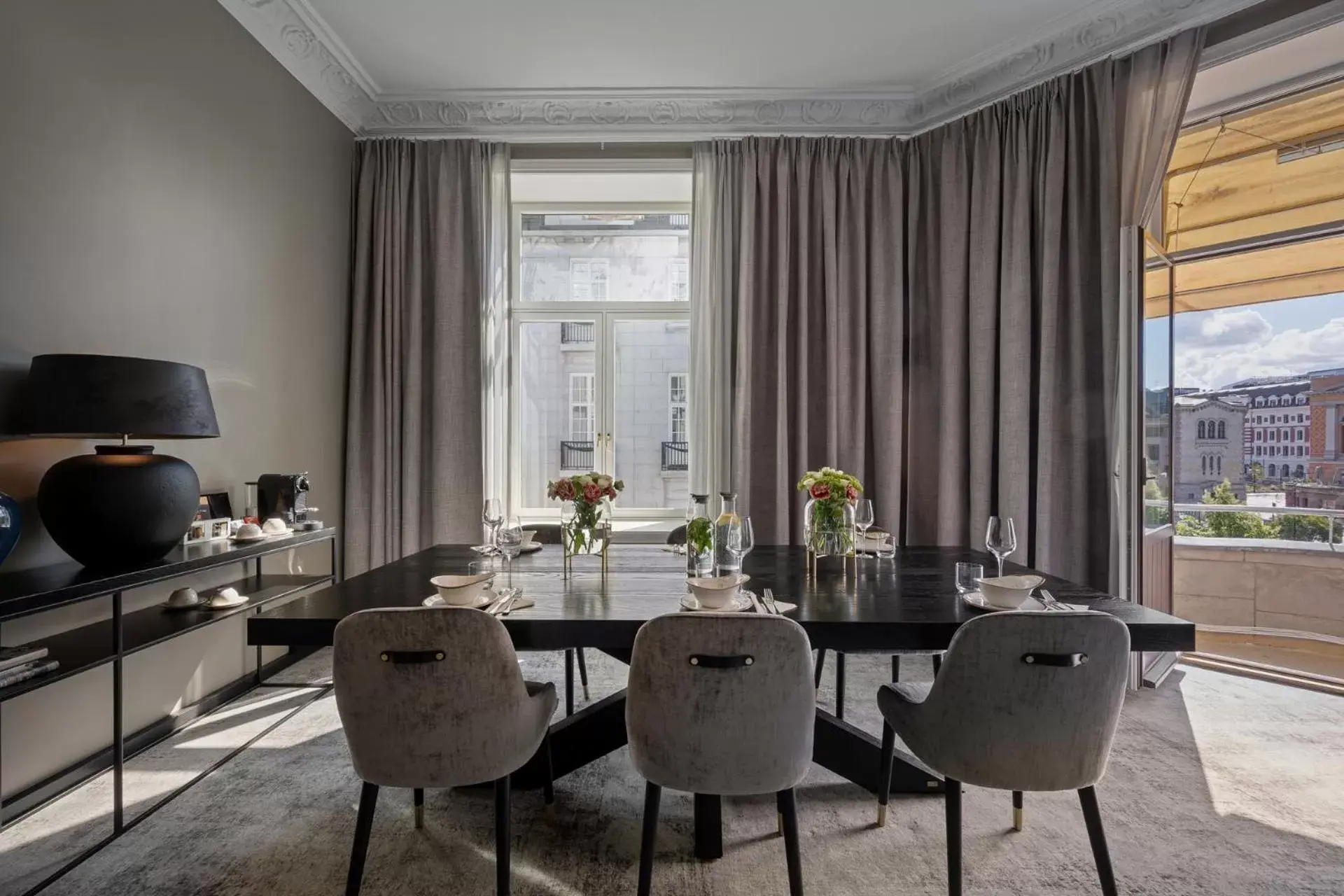 Dining Area in Karl Johan Hotel