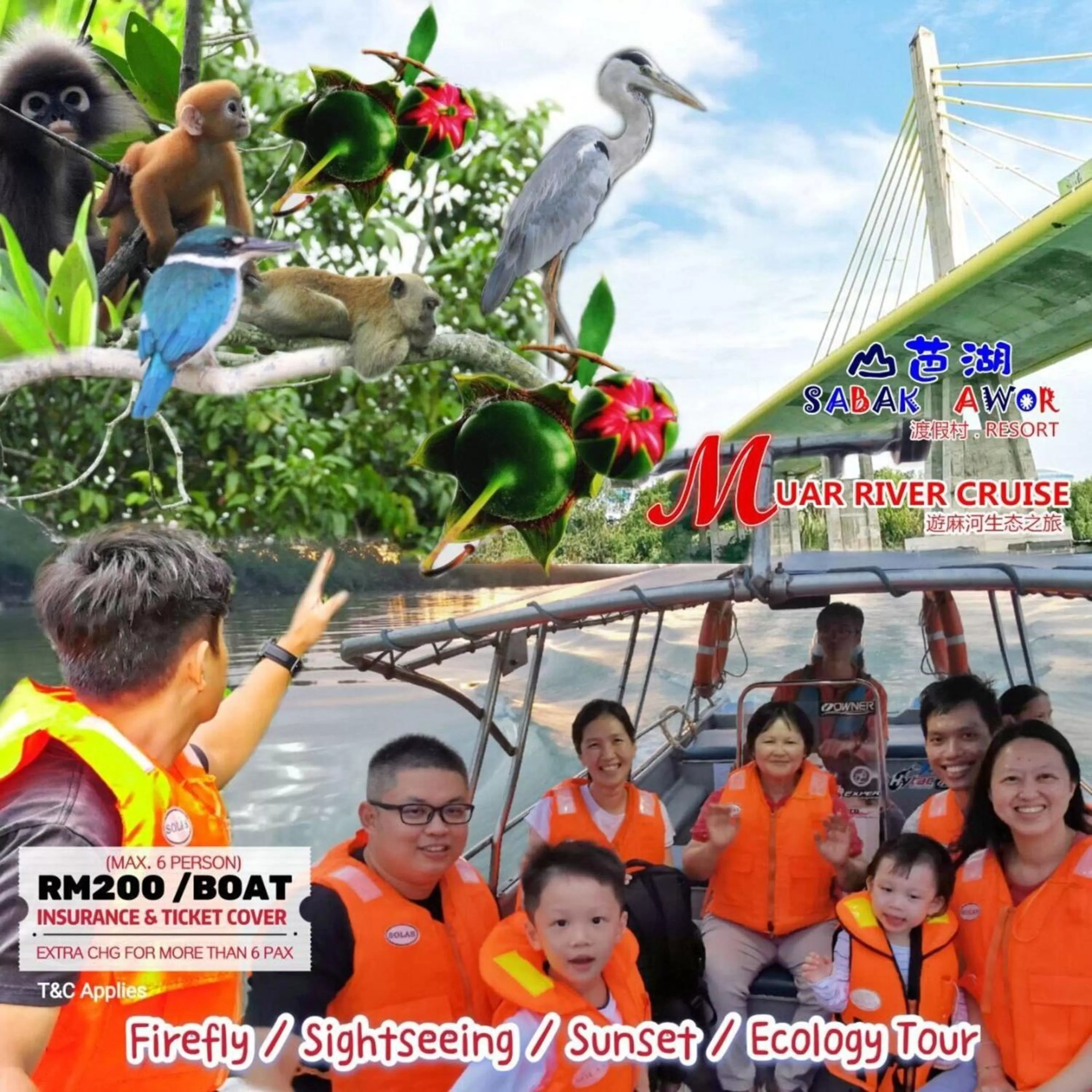 Activities in Sabak Awor Resort